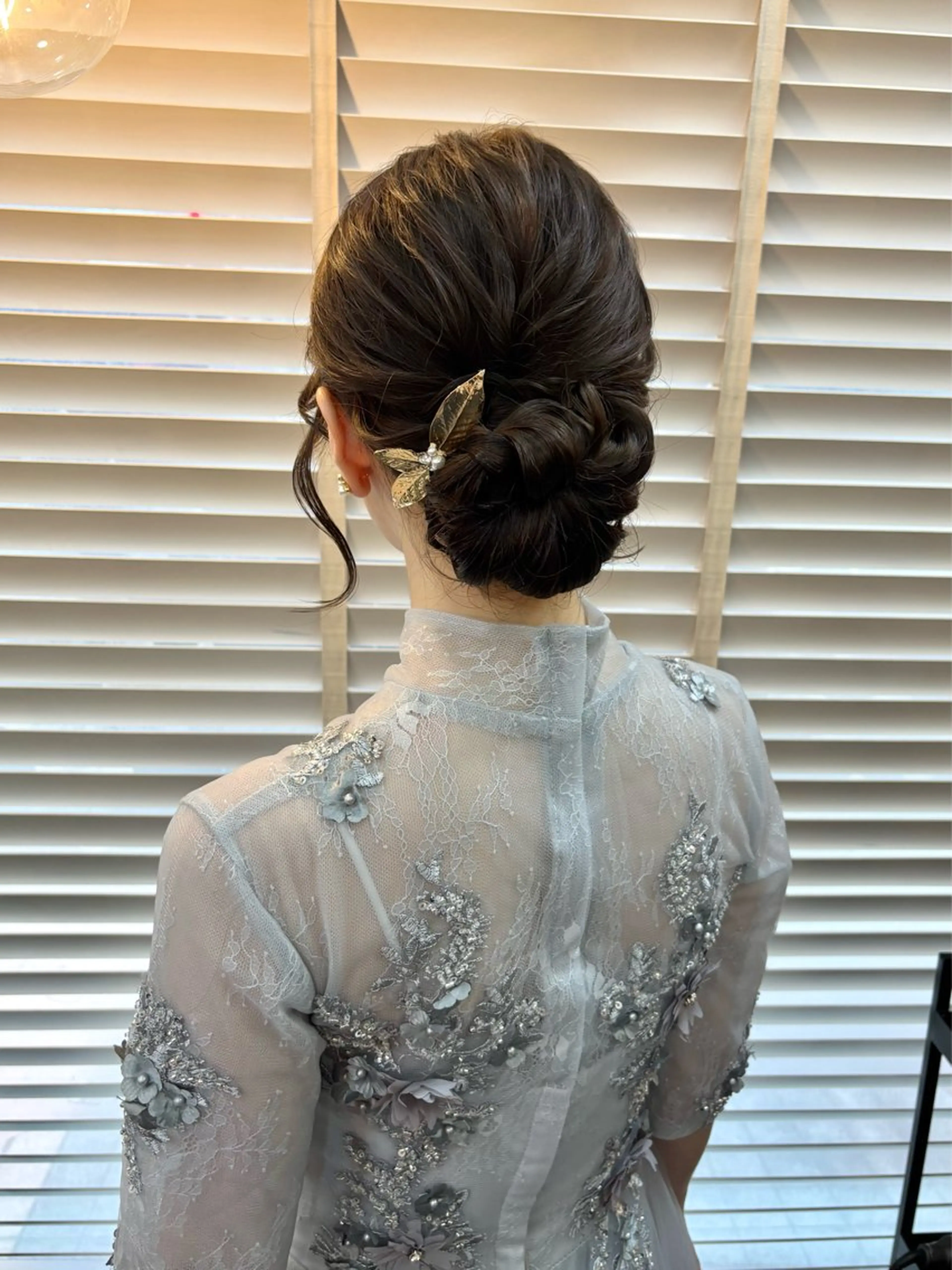 セミロング ヘアアレンジ ヘアセット bright所属・miku ヘアセット/着付けのヘアスタイル