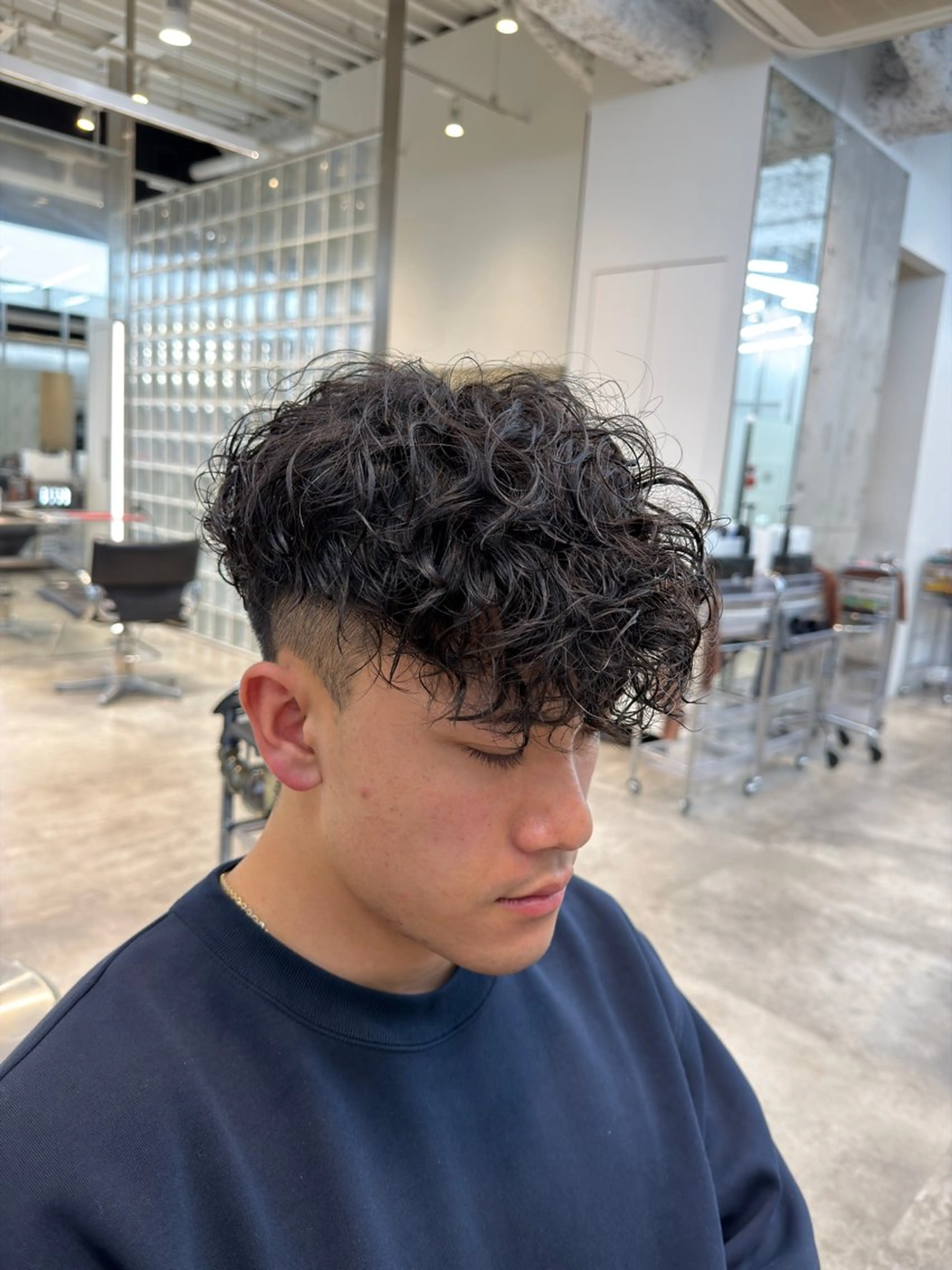 ショート パーマ カット パーマ fifth 児玉達哉 当日予約🙆のヘアスタイル