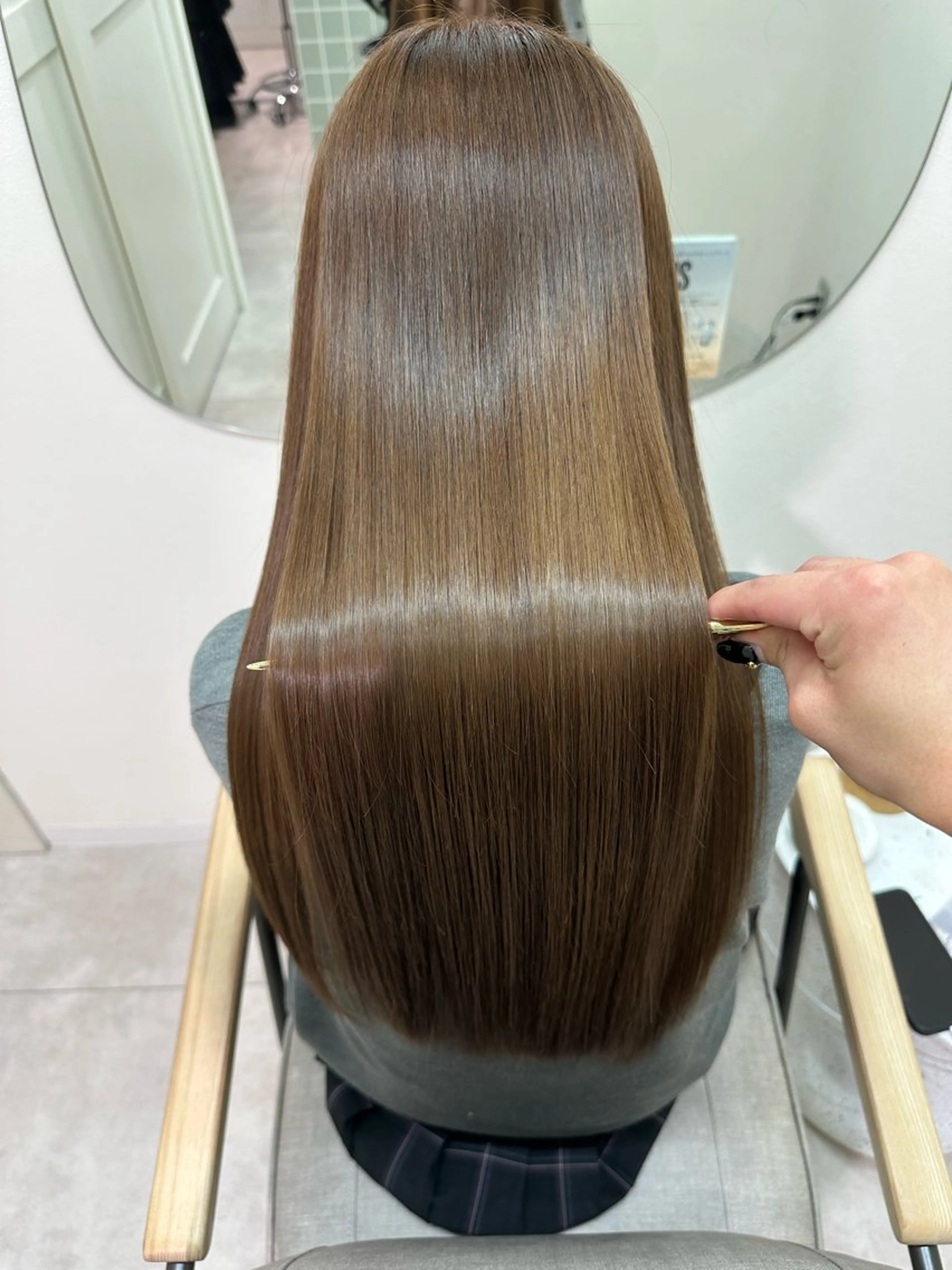 ロング カラー 髪質改善 newi広島/ 尼子修也のヘアスタイル