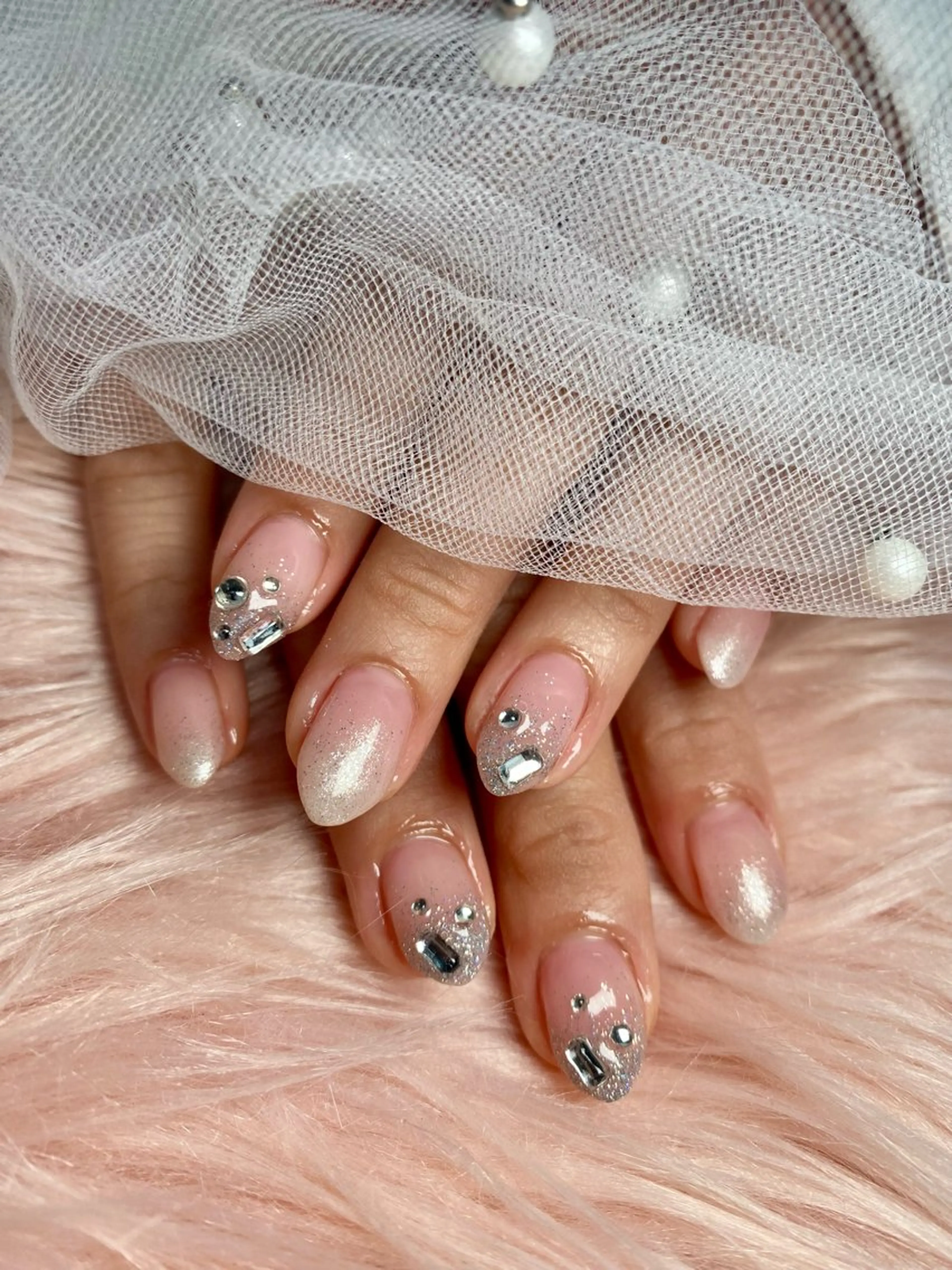 ネイル 持ち込み ハンドネイル mille feuilleのネイルデザイン