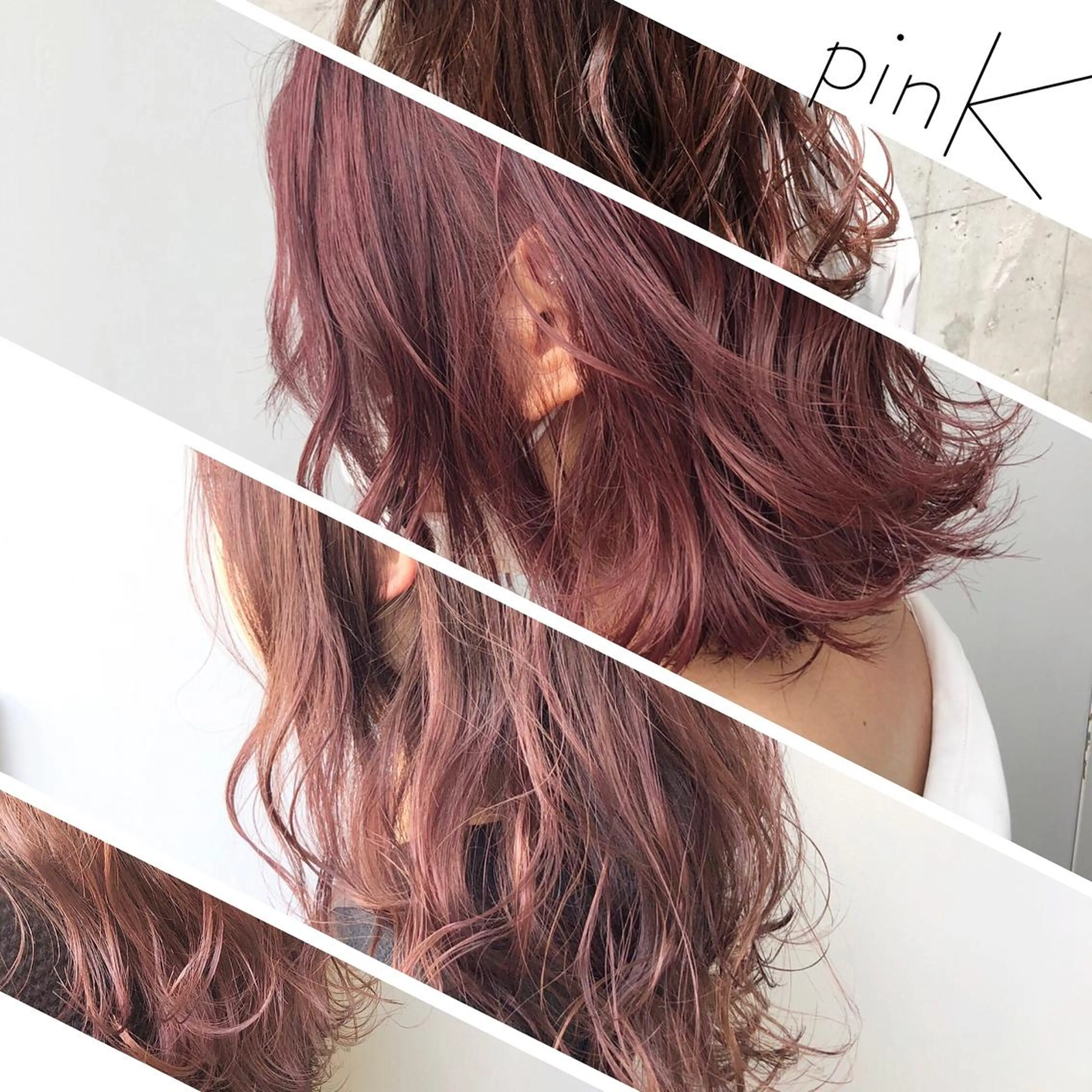 ミディアム カラー YU-KA ✂︎ROSSOのヘアスタイル