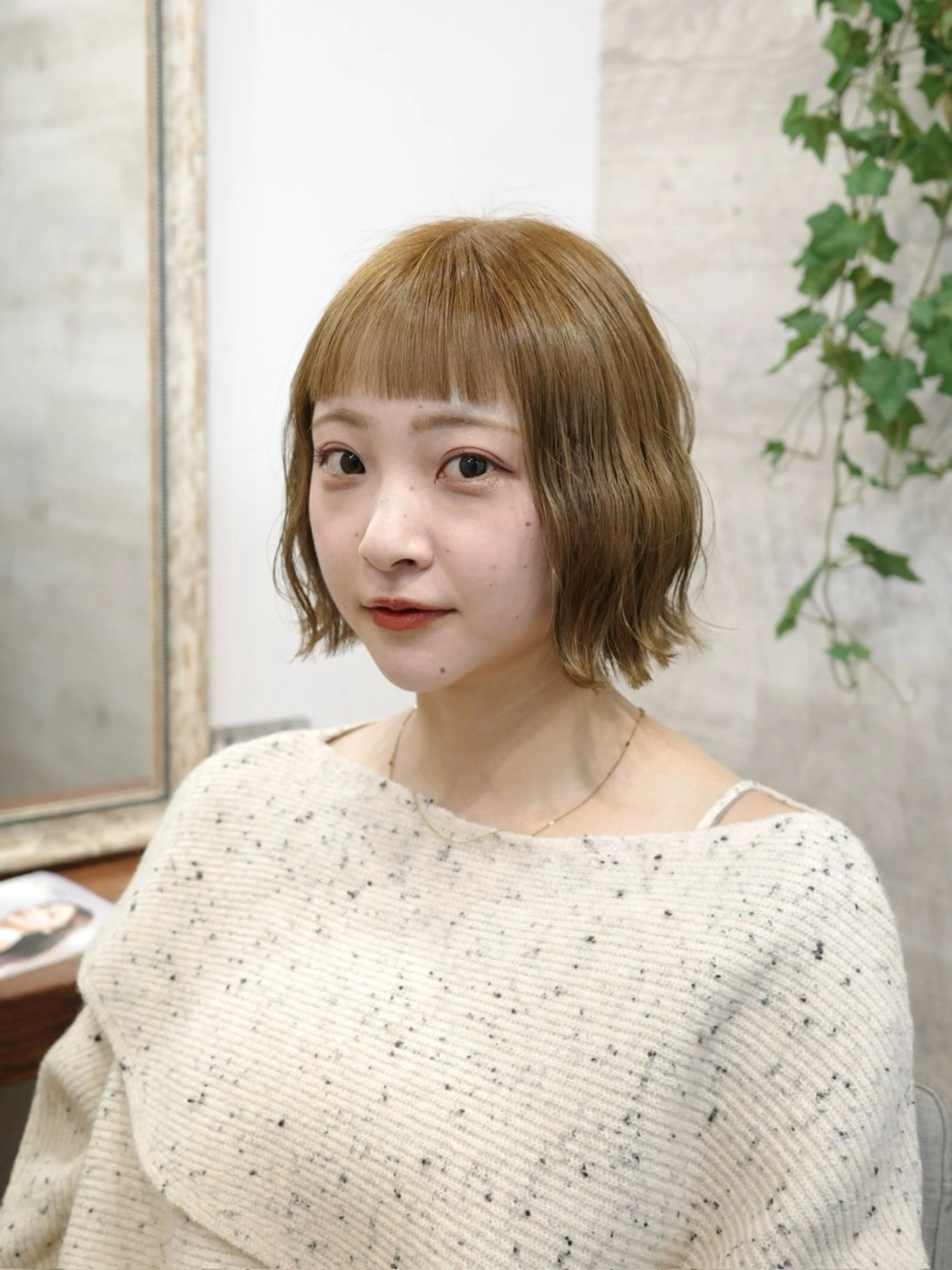 ショート カット ヘアカラー トリートメント F Beauty表参道所属・髪質改善/縮毛矯正/ レイヤーカット/ガブのヘアスタイル