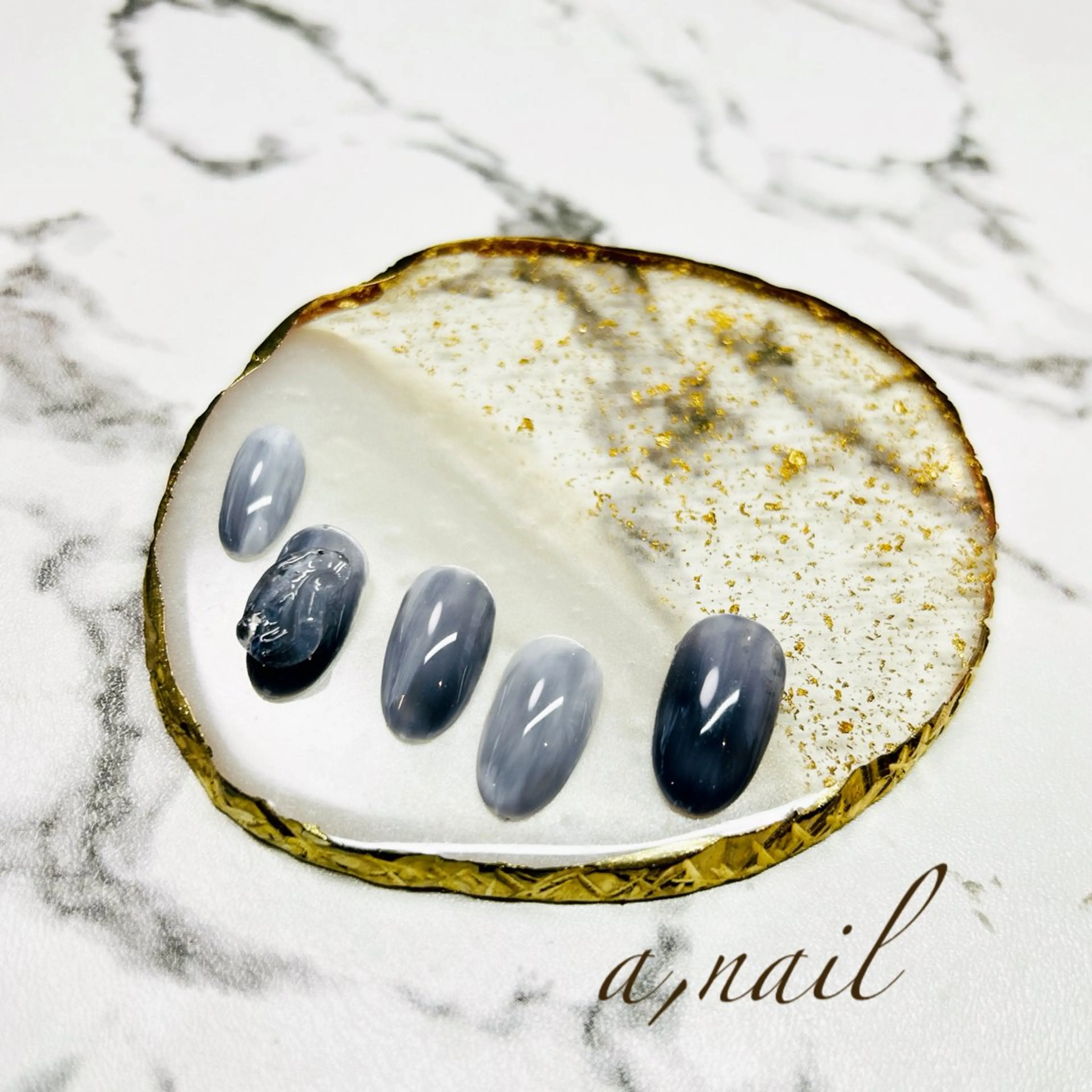 ネイル 氷ネイル・うるうるネイル ニュアンスネイル ぷっくりネイル シンプルネイル ハンドネイル ネイルサロン エーネイルのネイルデザイン