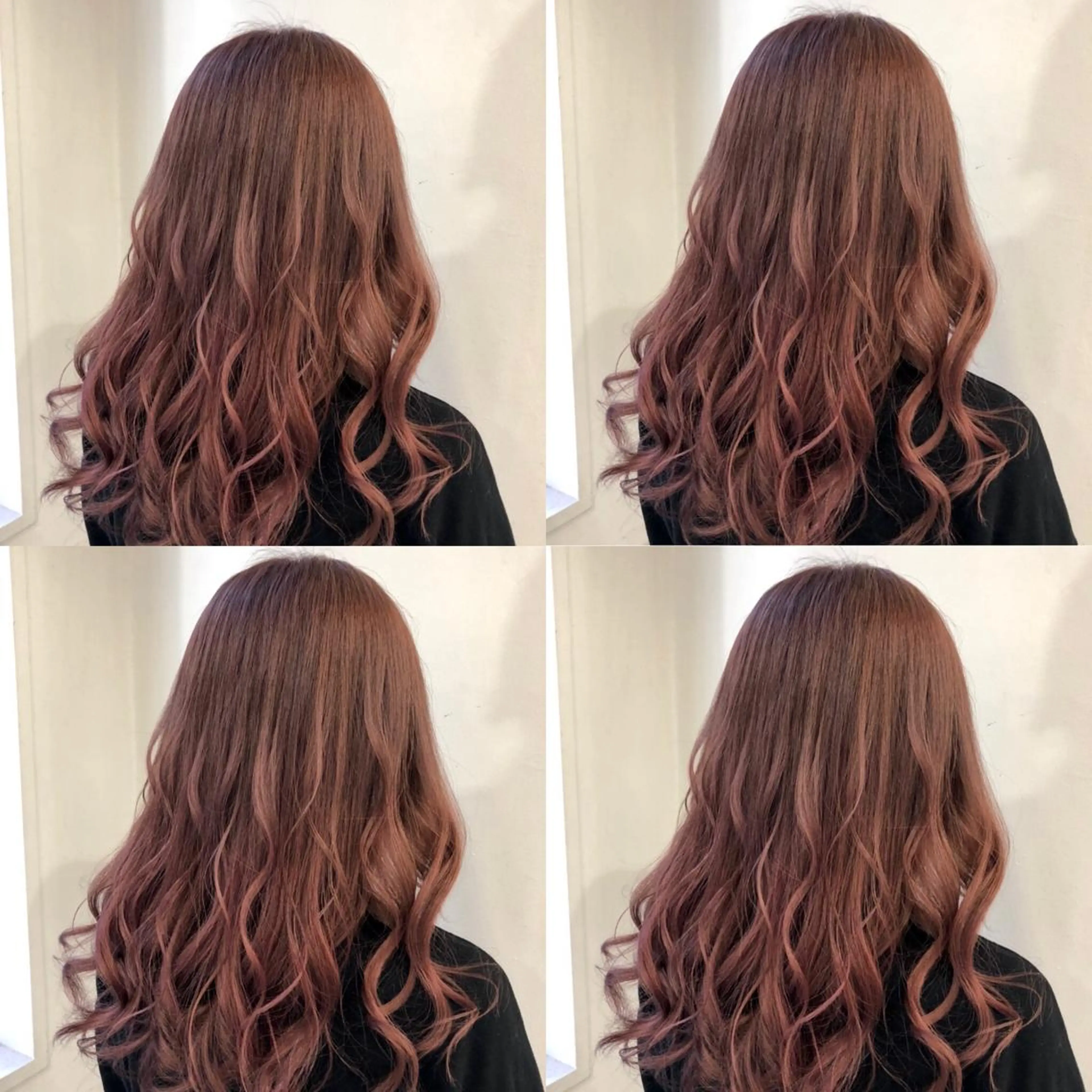 セミロング カラー ブラウンカラー ピンクカラー ピンクブラウン 🌷MAYU 🌷のヘアスタイル