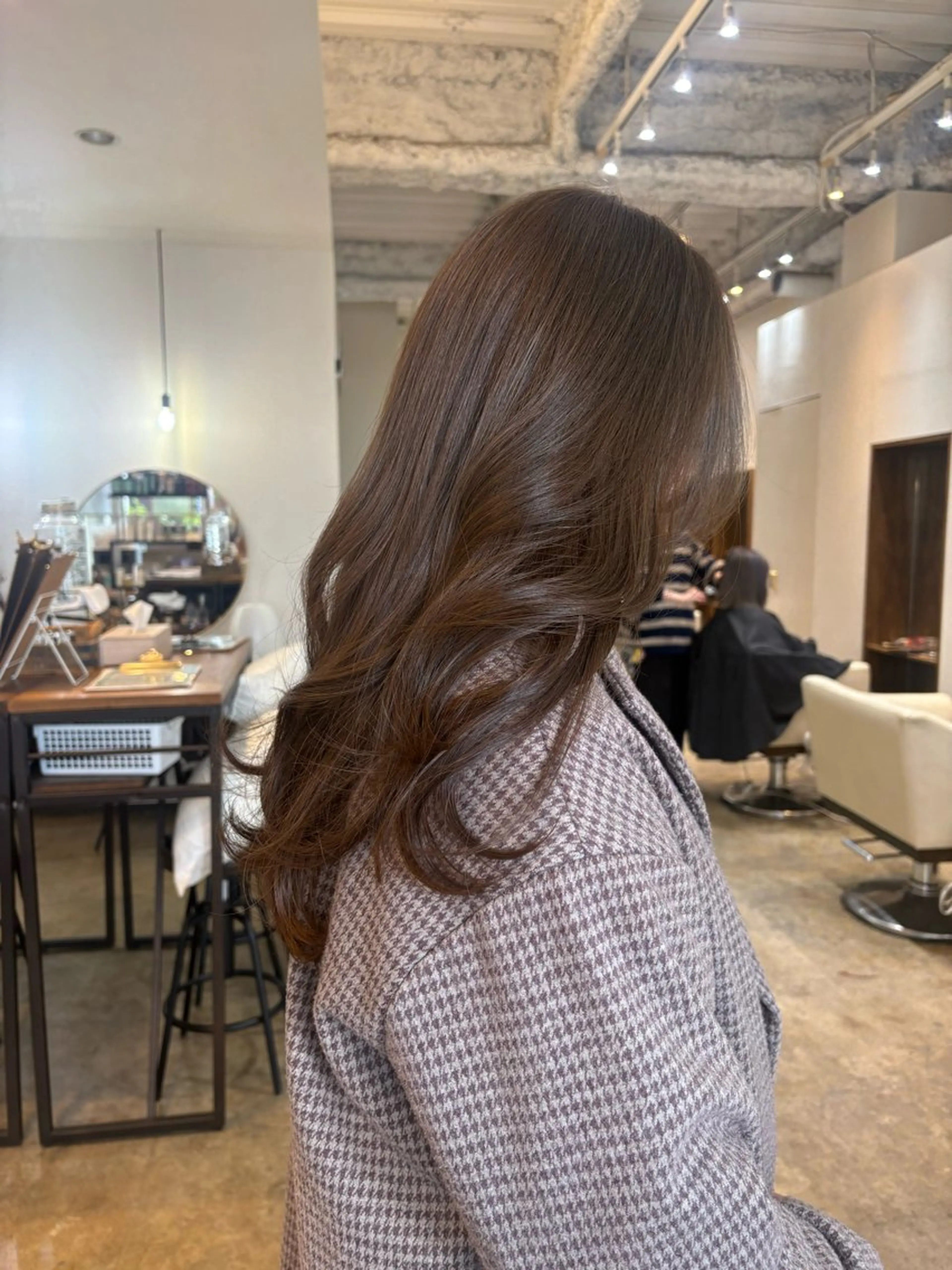 ロング 鈴木 奈波のヘアスタイル