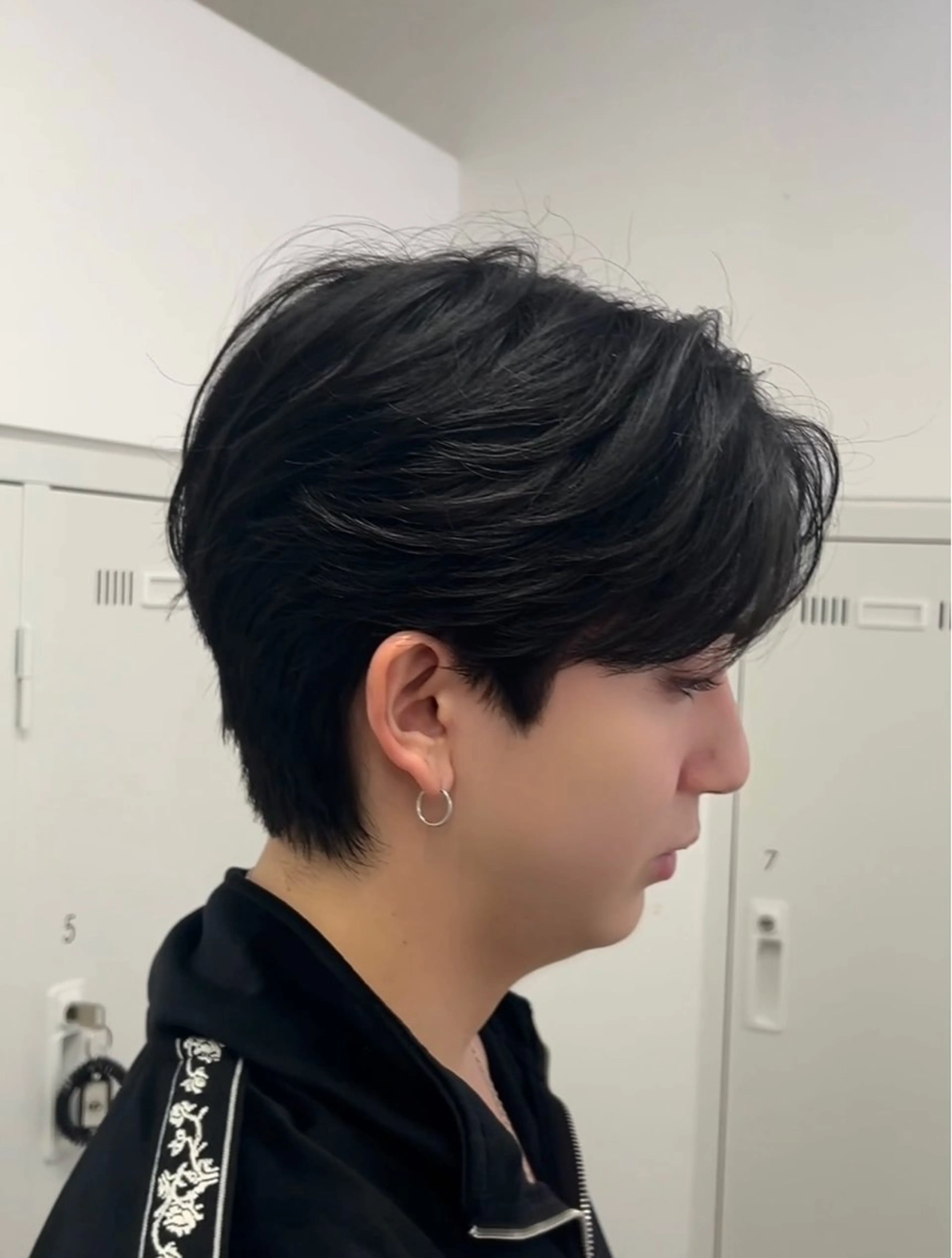 ミディアム メンズ 武保 陸のヘアスタイル