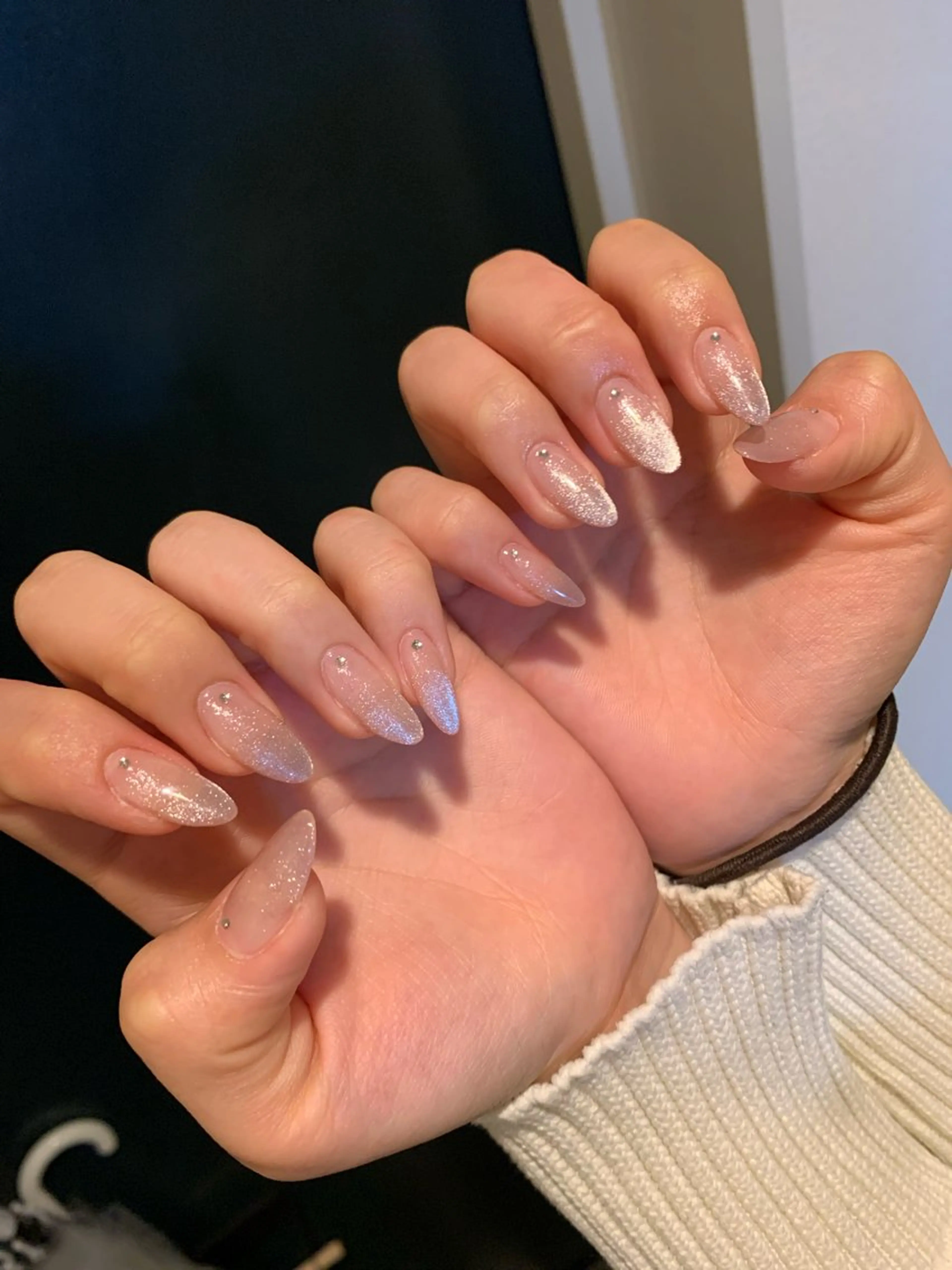 ネイル グラデーション マグネットネイル ネイルチップ ハンドネイル ANA.CHUO NAILSのネイルデザイン