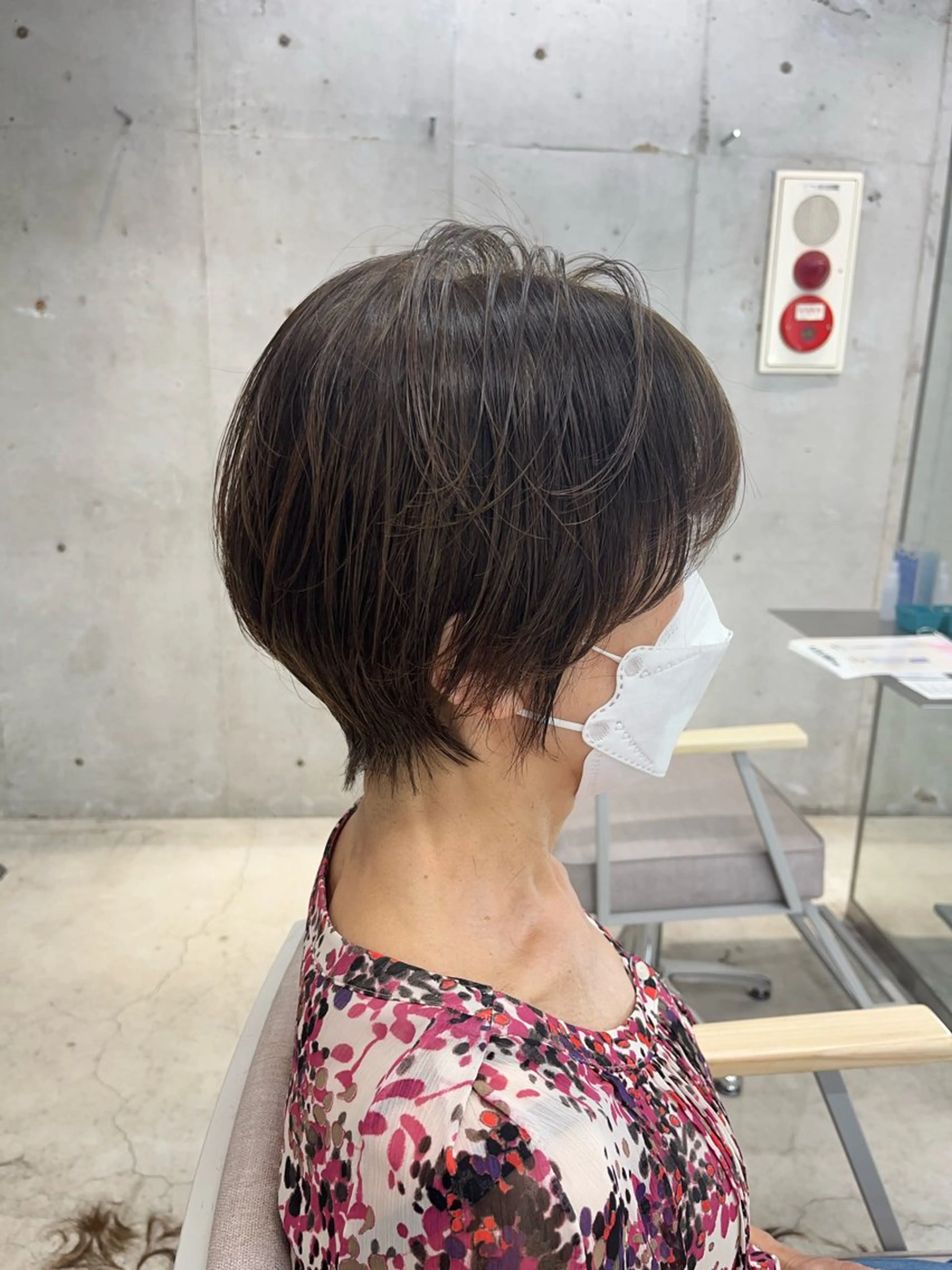 ショート ショートヘア メンズ特化/パーマ/ 骨格矯正カット/真人のヘアスタイル