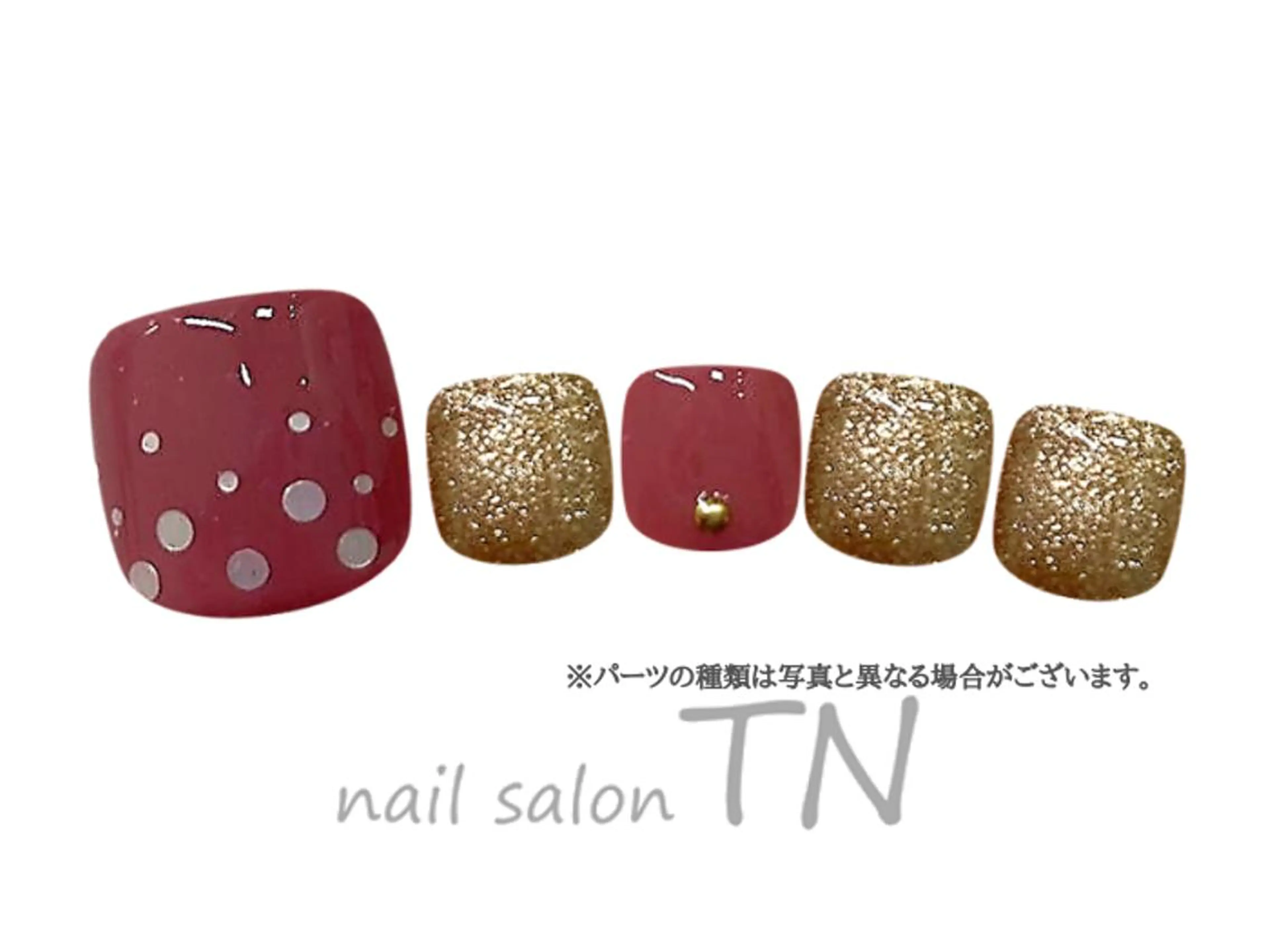 ネイル フットネイル 矢川 まどかのネイルデザイン