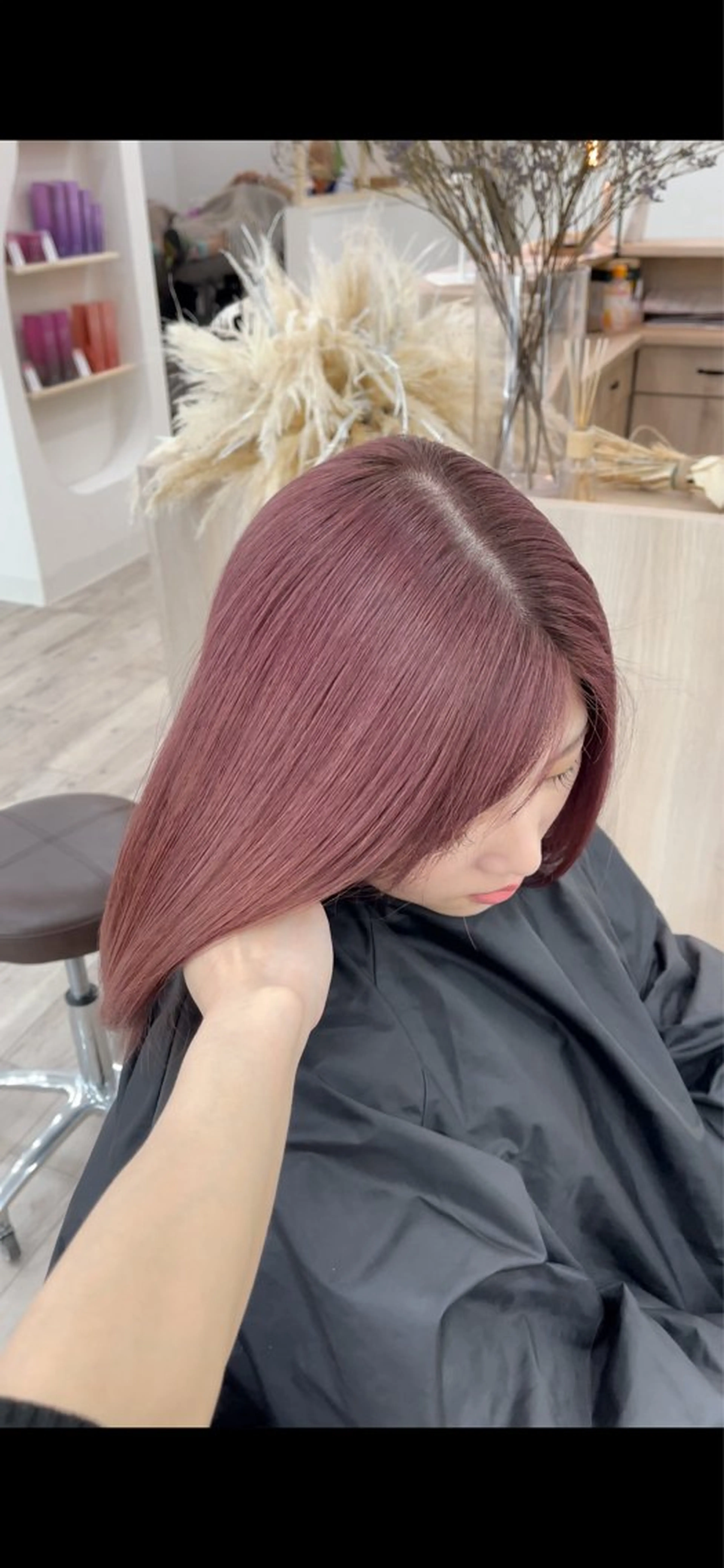 ミディアム TOKI mahoのヘアスタイル