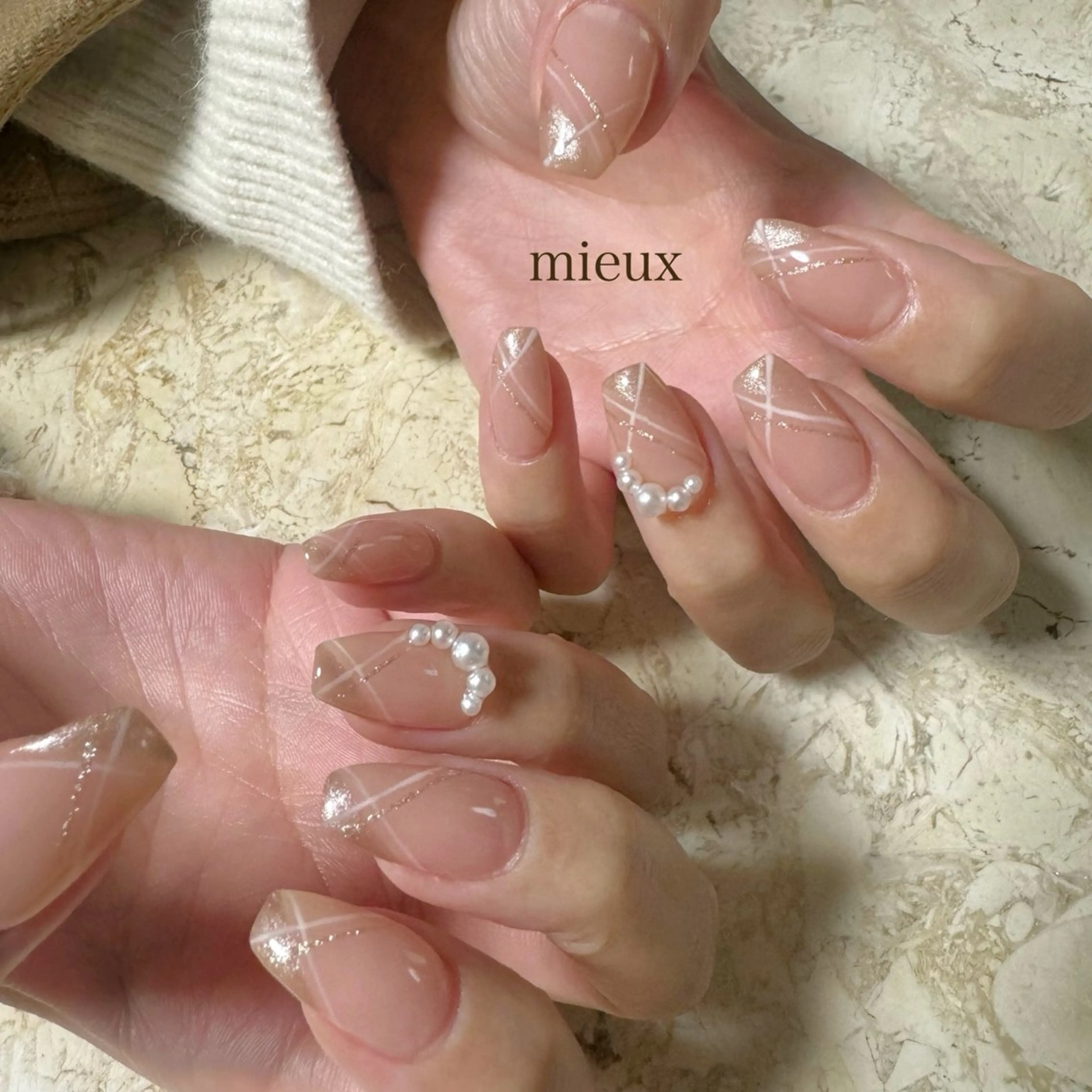 ネイル ハンドネイル フットネイル nail salon mieux(ミュー)のネイルデザイン