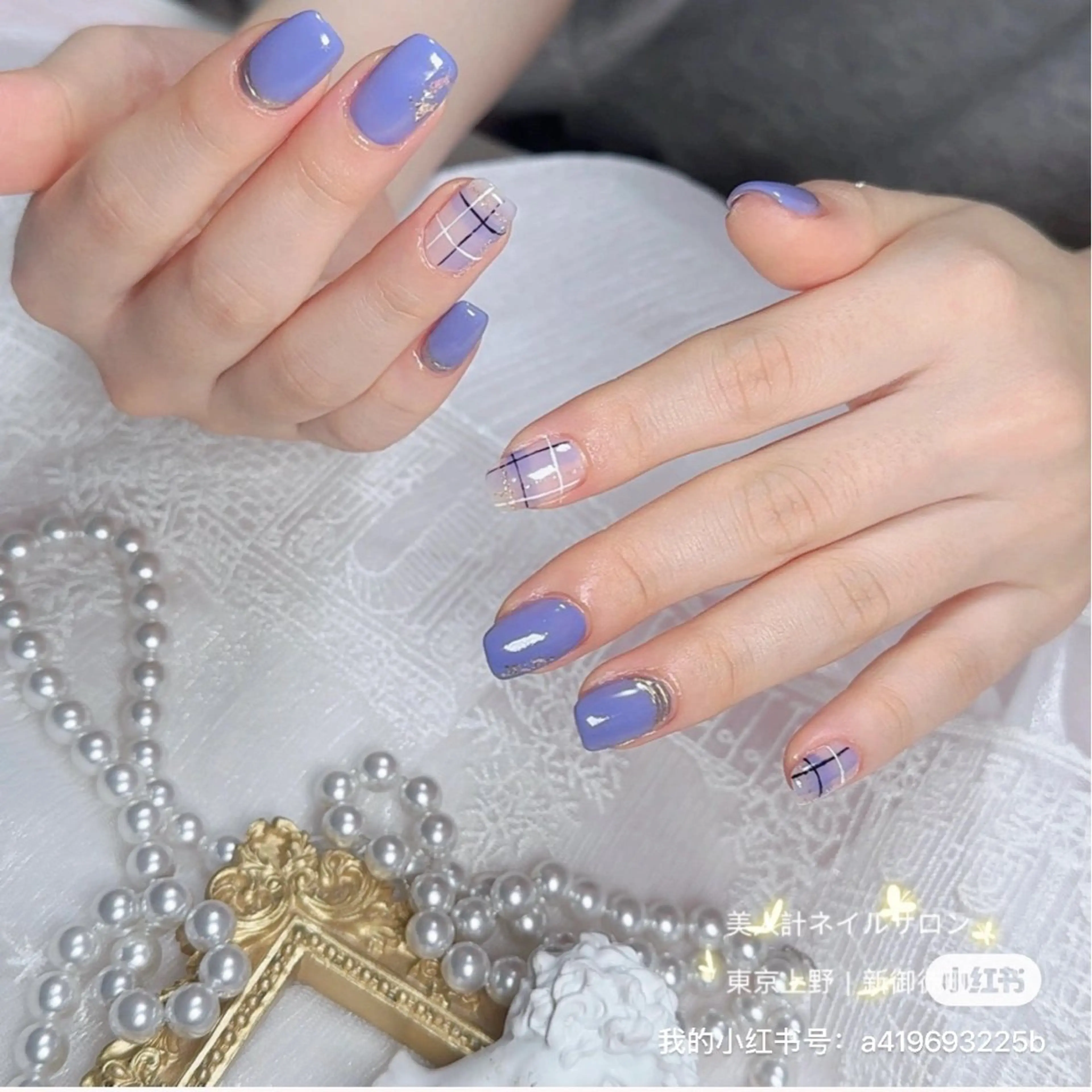 ネイル ハンドネイル 美人計ネイルサロン所属・中山 美月のネイルデザイン