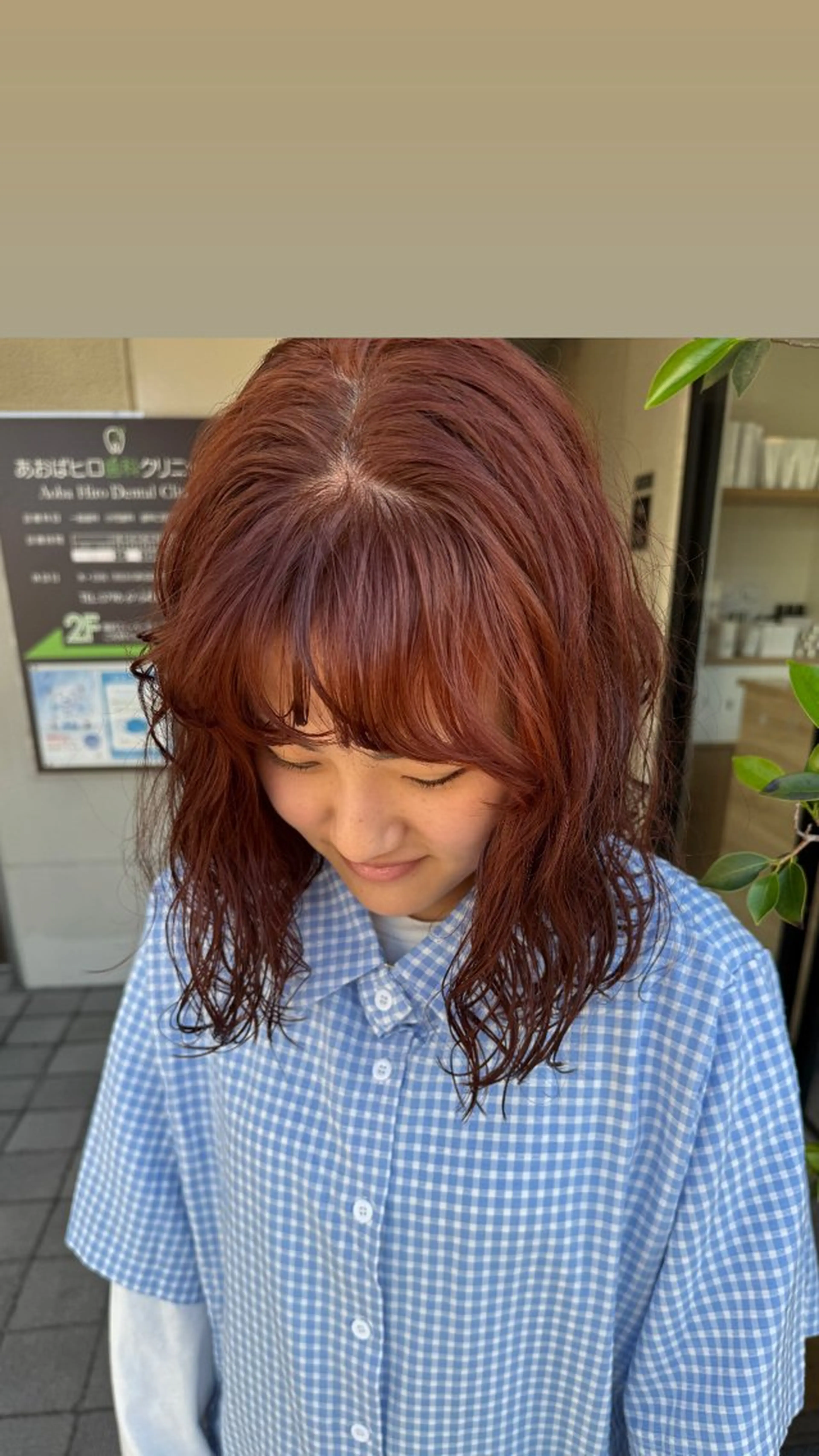 カラー ブリーチ ダブルカラー ブリーチなしカラー オレンジ KON所属・KON /nozomiのヘアスタイル