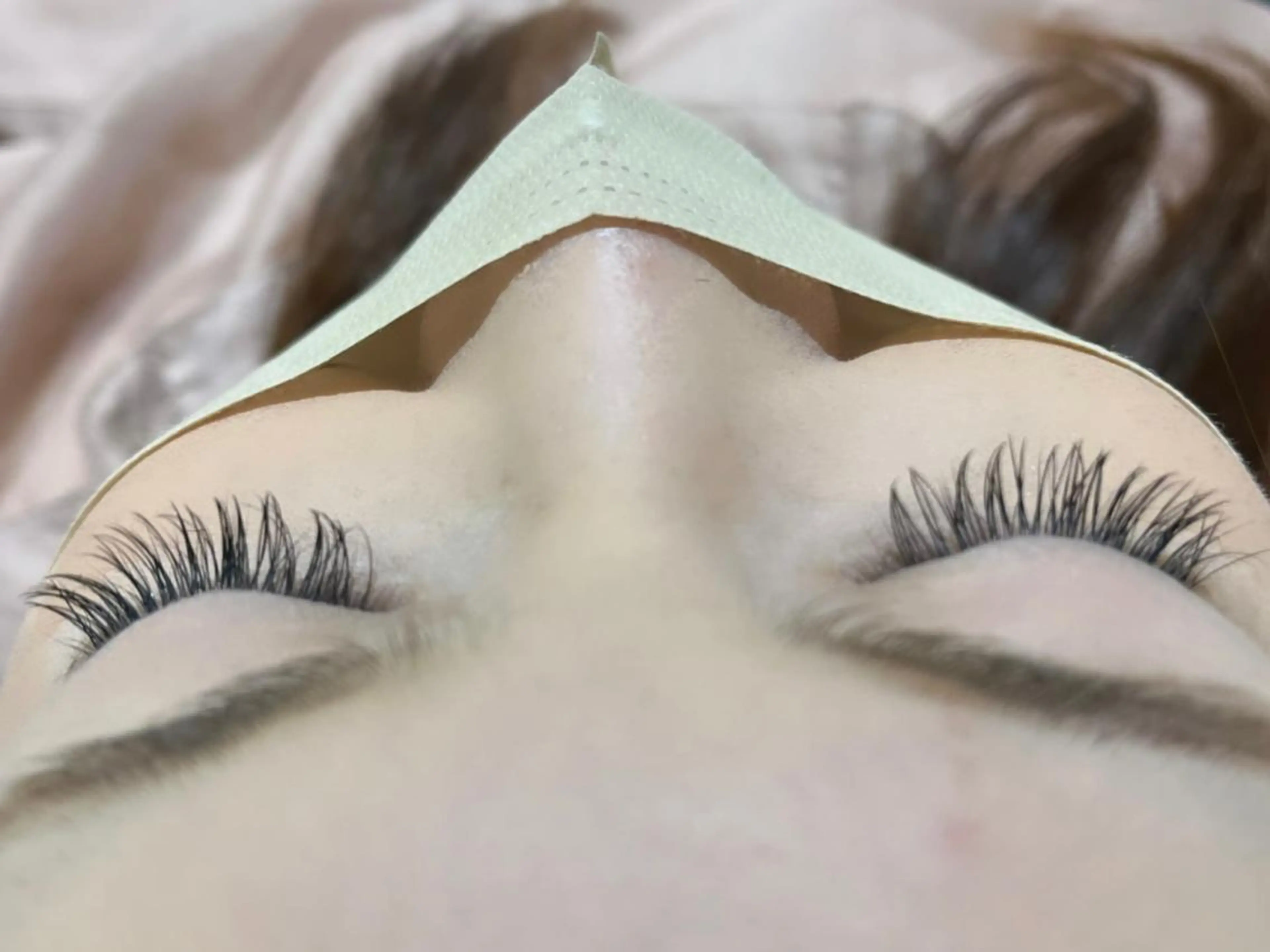 カラー ネイル マツエク・マツパ フラットラッシュ 長さ出し マットネイル マツエク mai🤍縮毛酸性ス トレート/アイリストのヘアスタイル