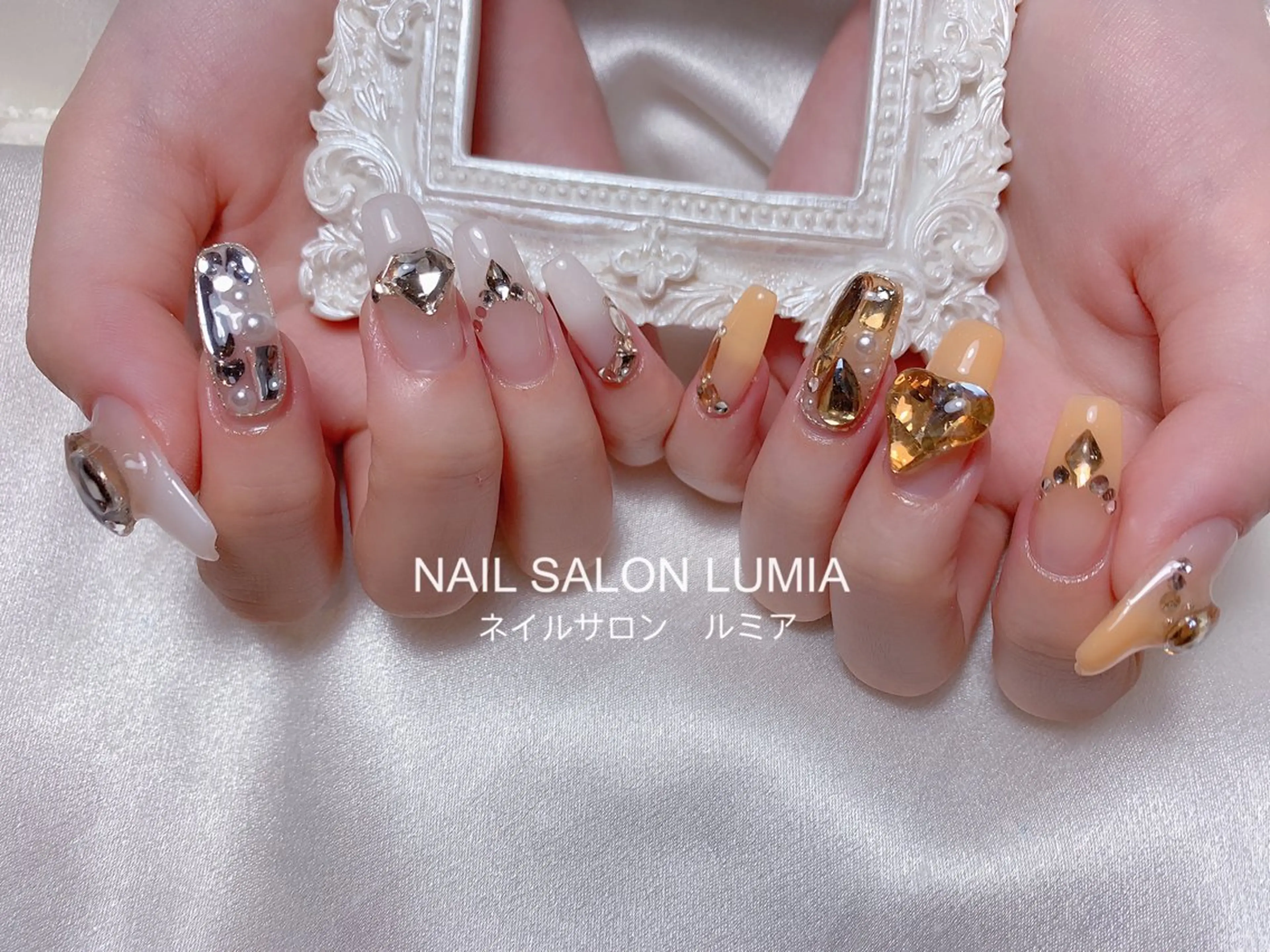 ネイル ハンドネイル ネイルサロン ルミア Lumia 店長のネイルデザイン