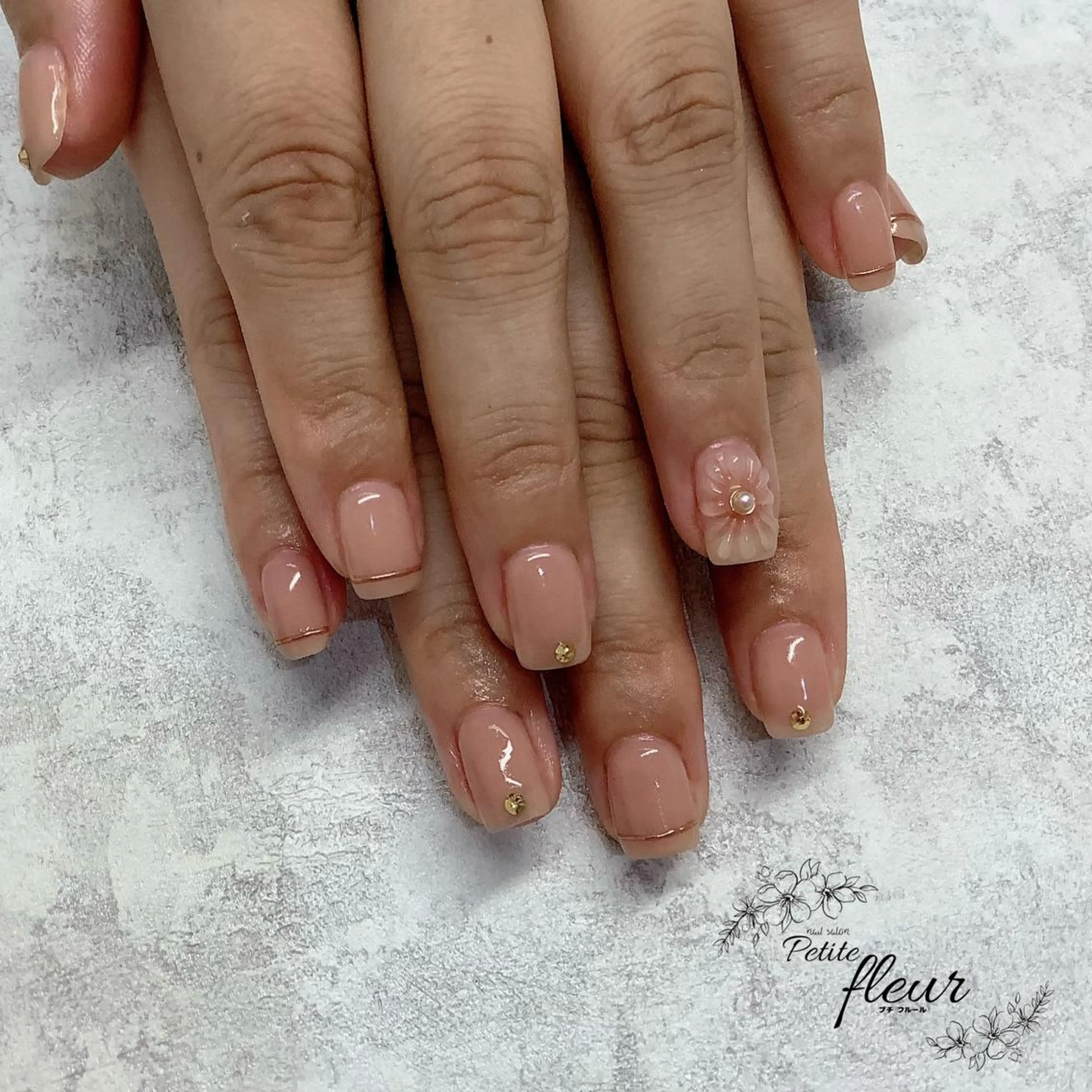 ネイル ❁⃘*。Petite fleur❁⃘*りさのネイルデザイン