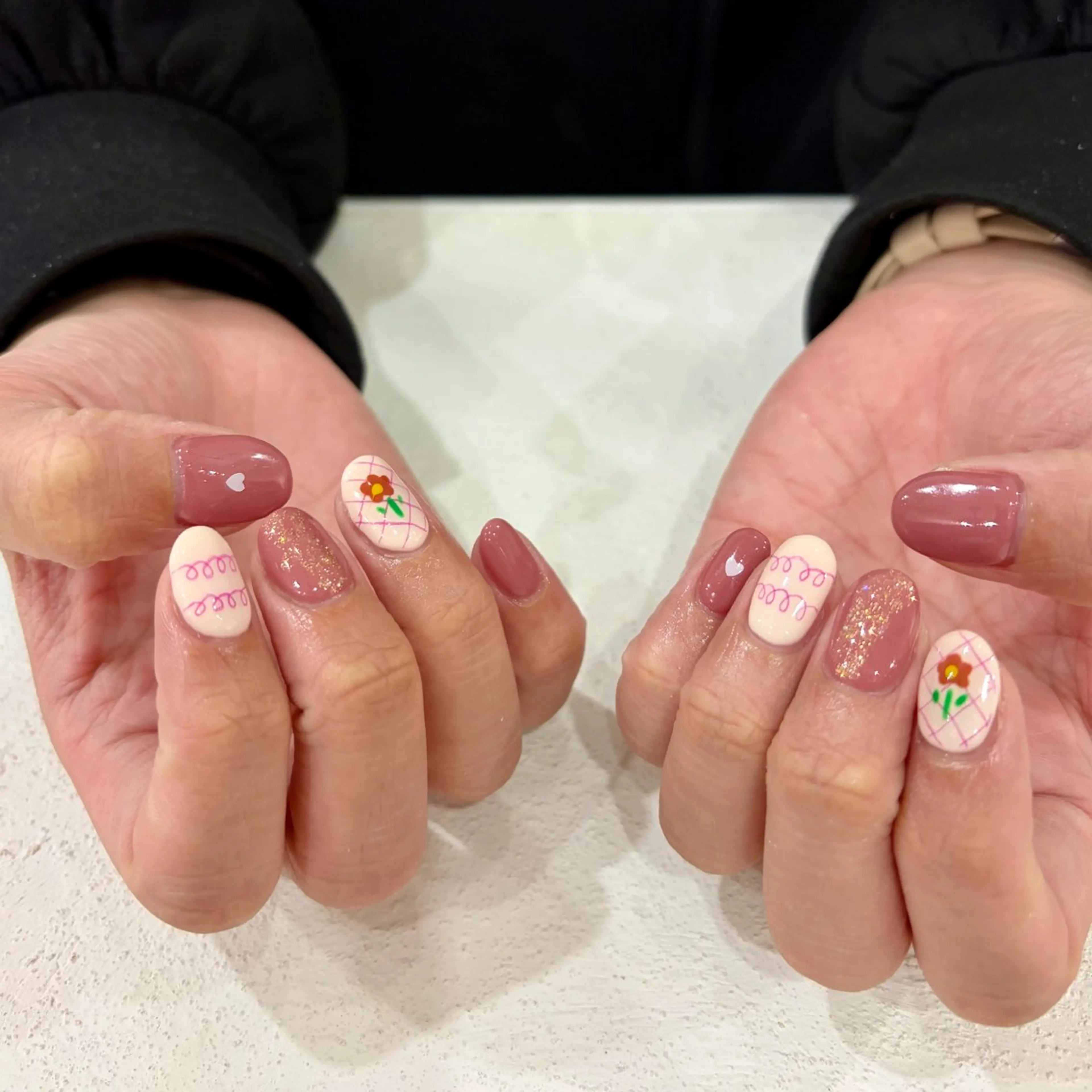 ネイル ハンドネイル Aina 北千住 misugaのネイルデザイン