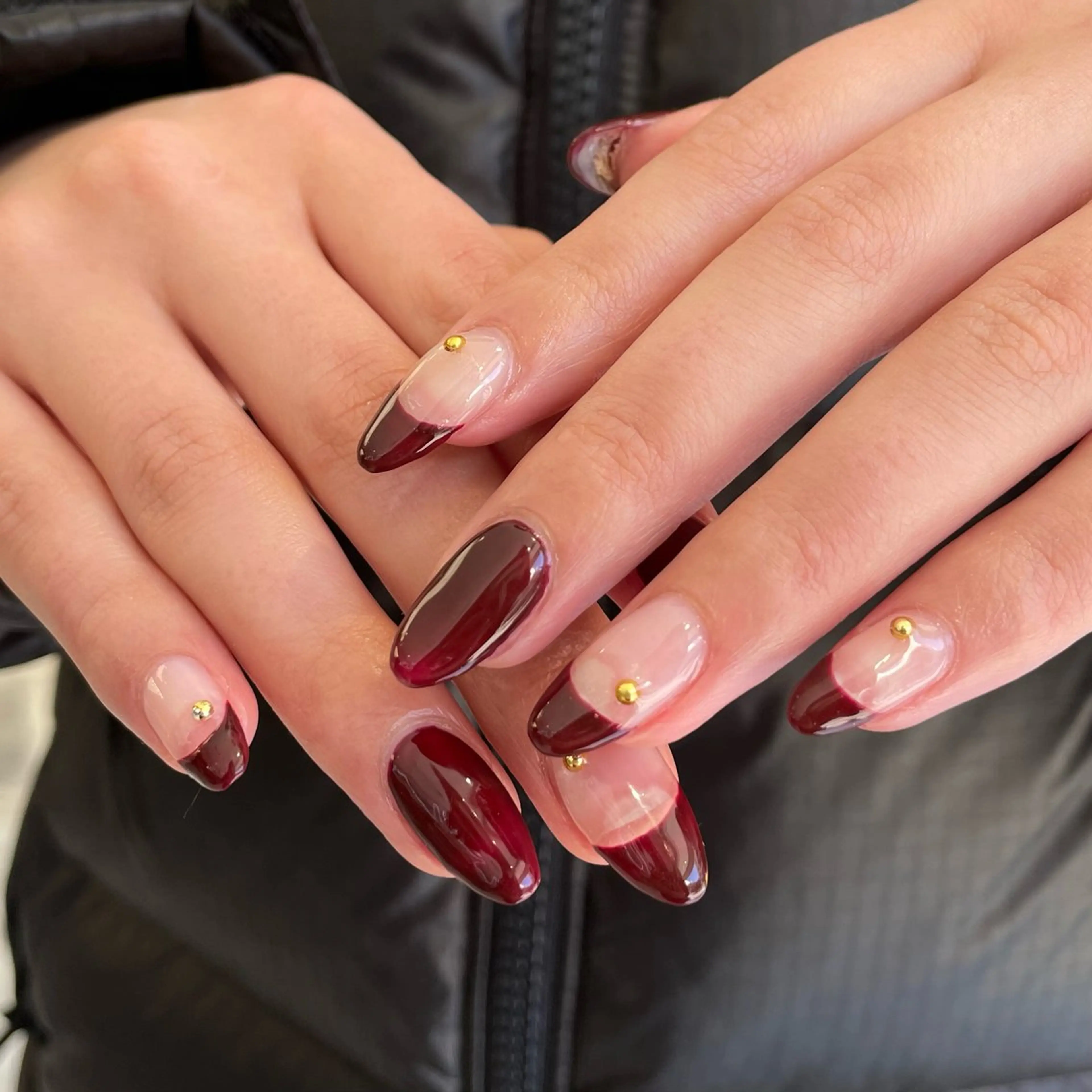 ネイル クルミ/ 💕ワンホンネイルのネイルデザイン