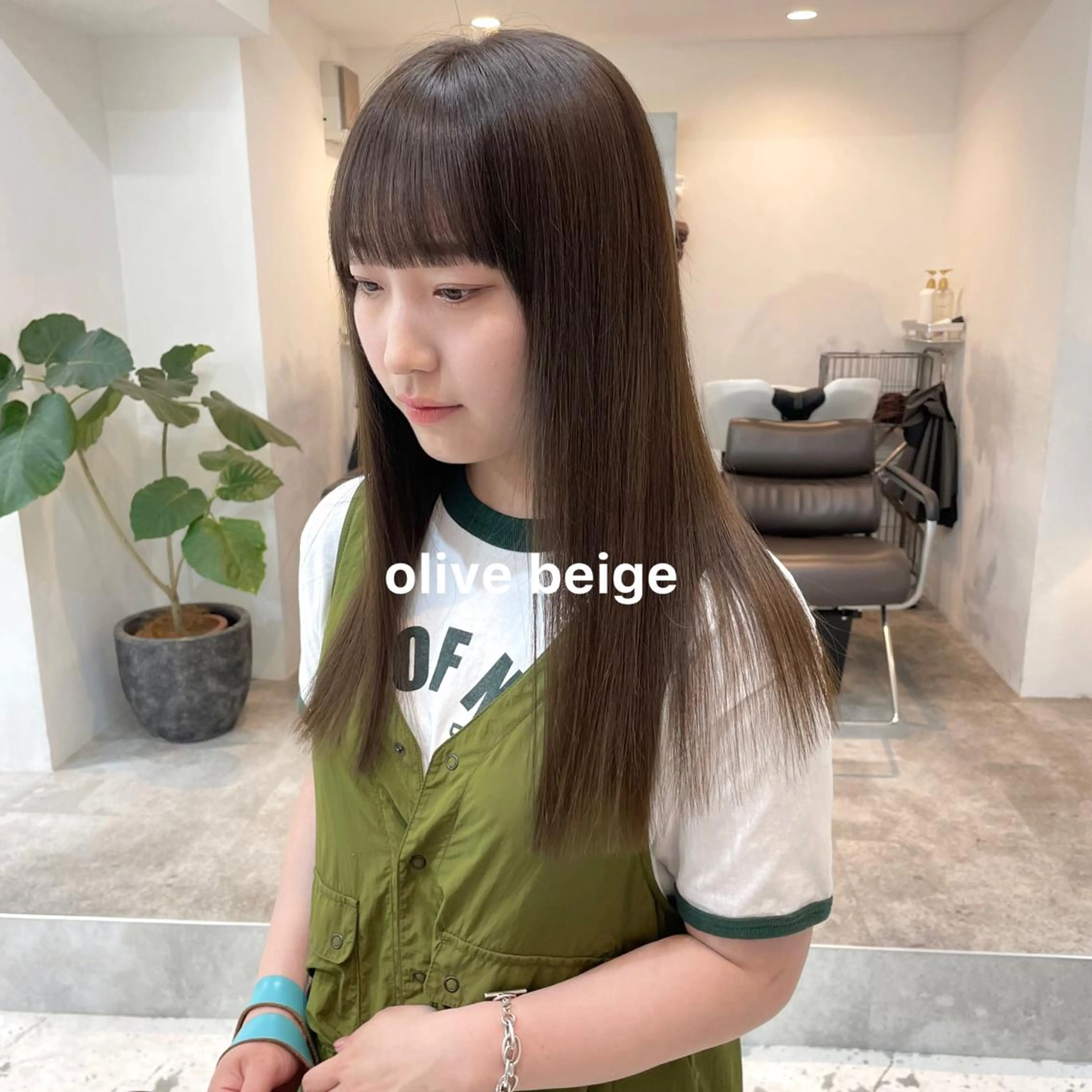 カラー 暖色カラー推し/ トヤエリコのヘアスタイル