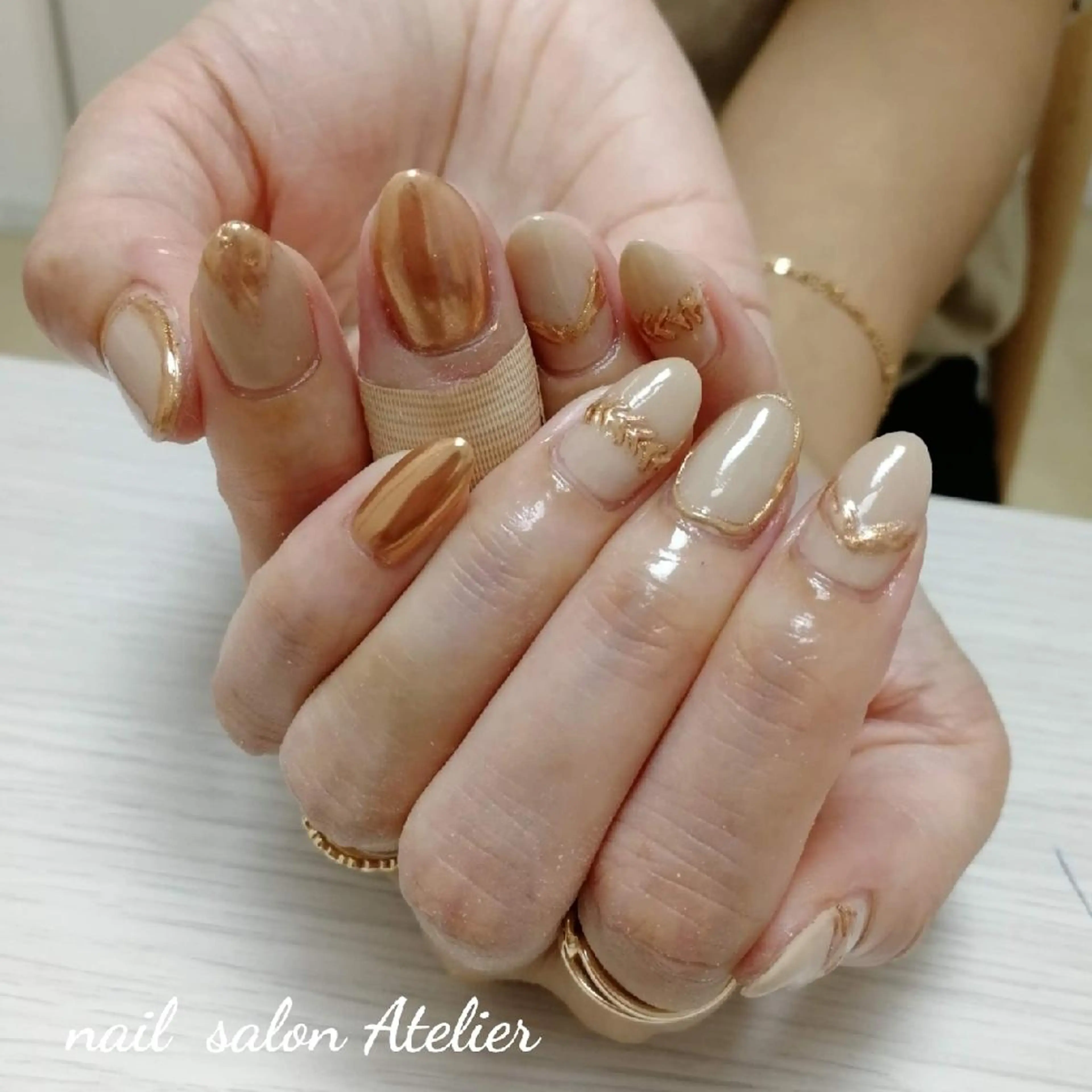 ネイル ハンドネイル nail salon Atelierのネイルデザイン