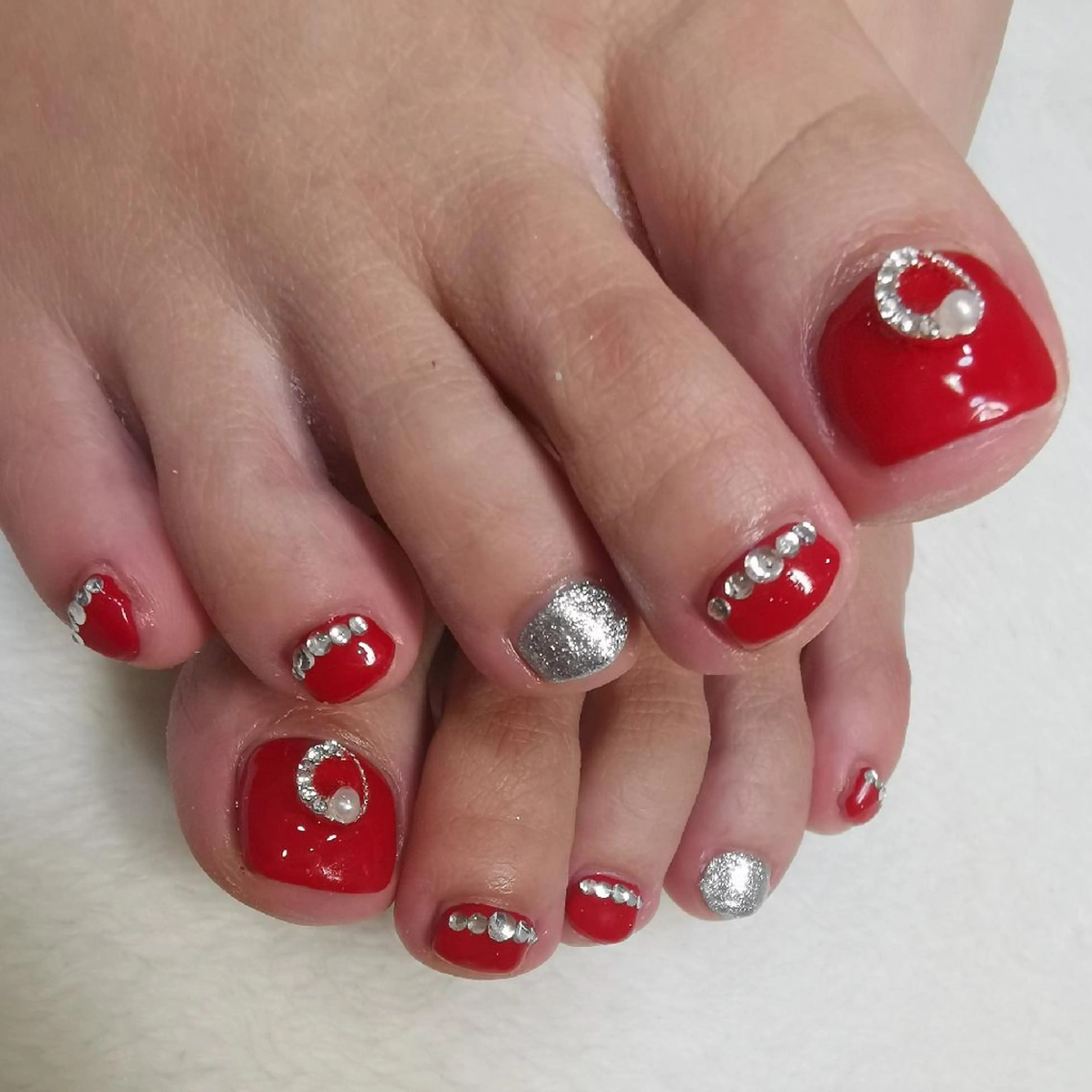 ネイル 持ち込み フットネイル reve あやののネイルデザイン