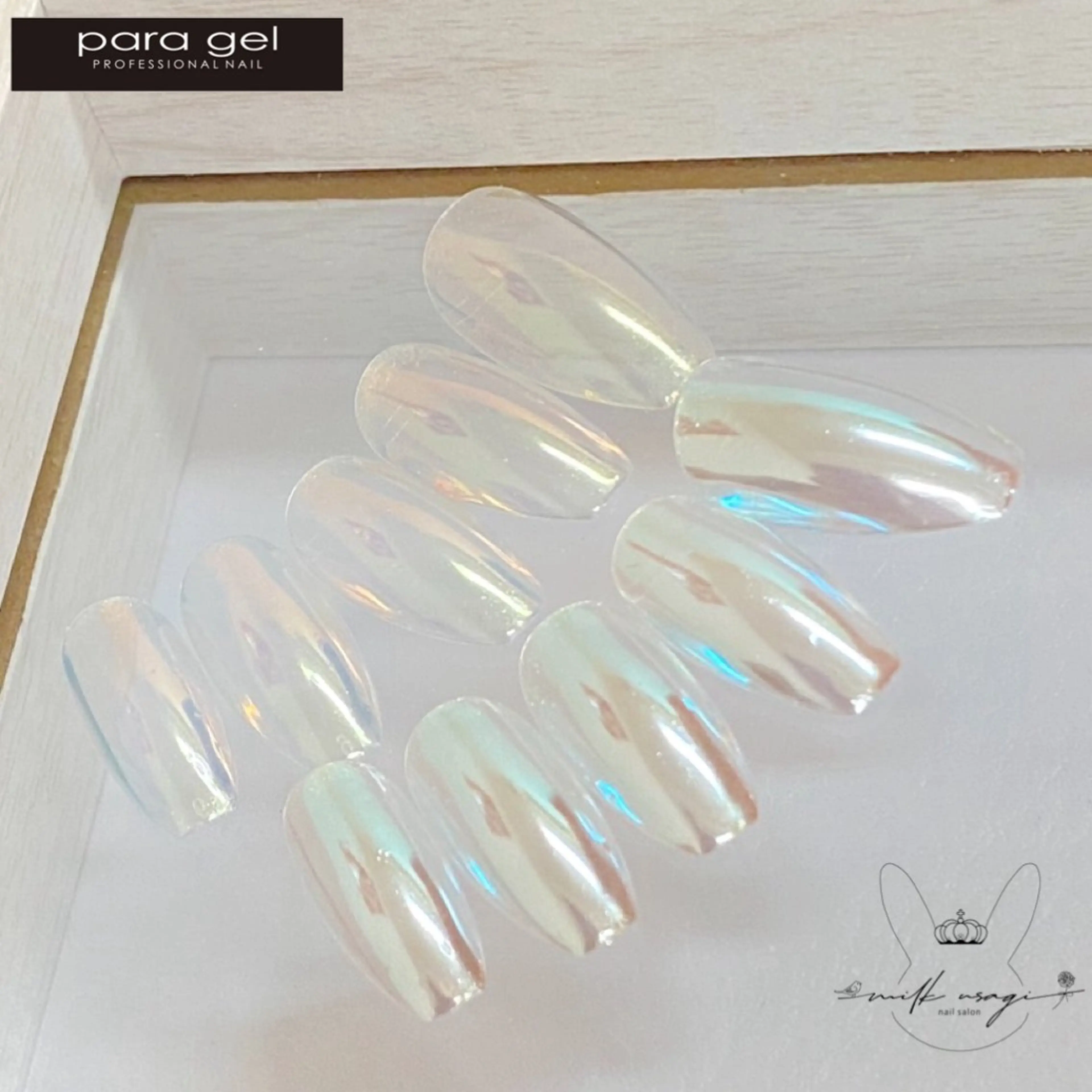 ネイル パラジェル専門店　認定サロンMILK USAGI三宮店所属・石堂 香のネイルデザイン