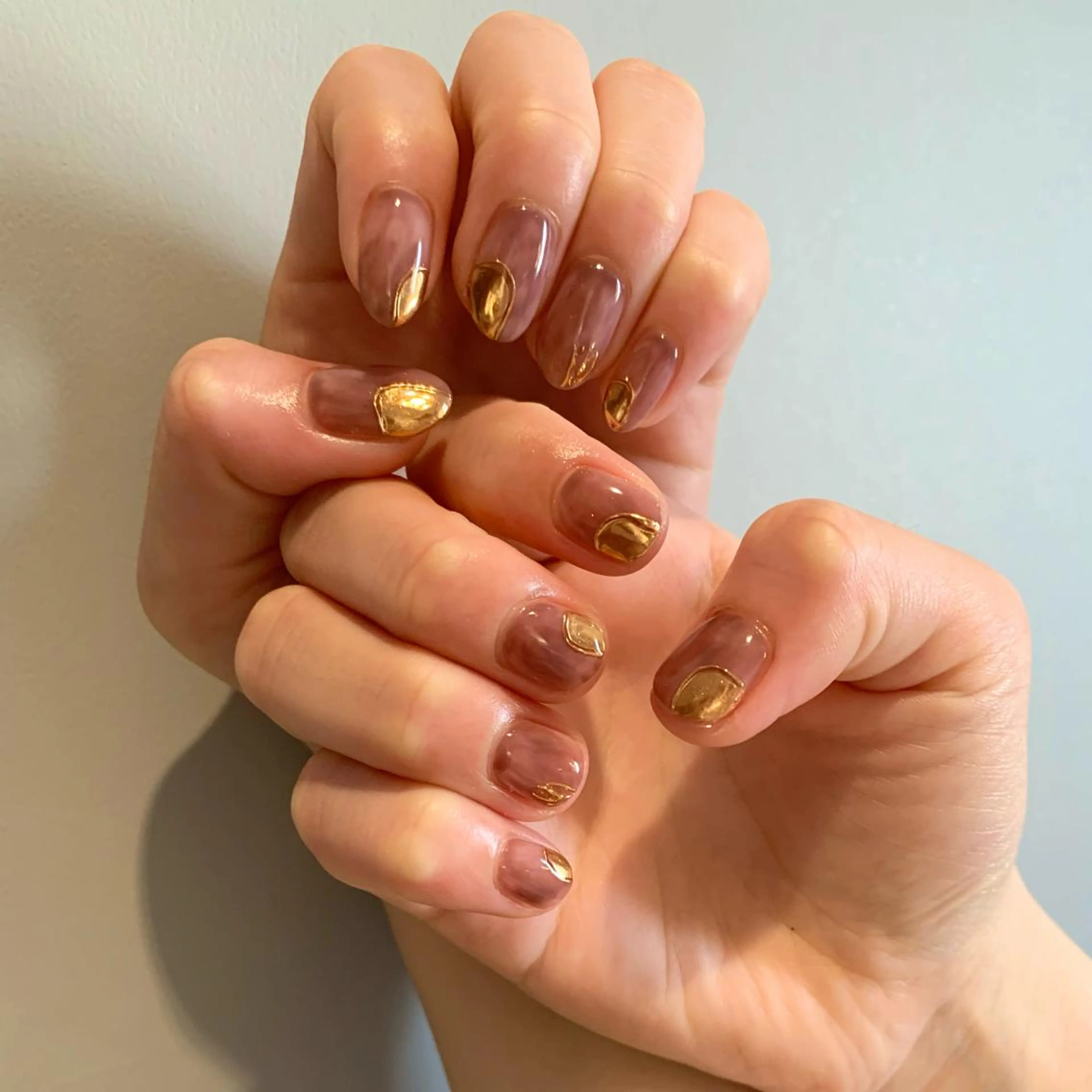 ネイル ハンドネイル ウシク ミユキのネイルデザイン