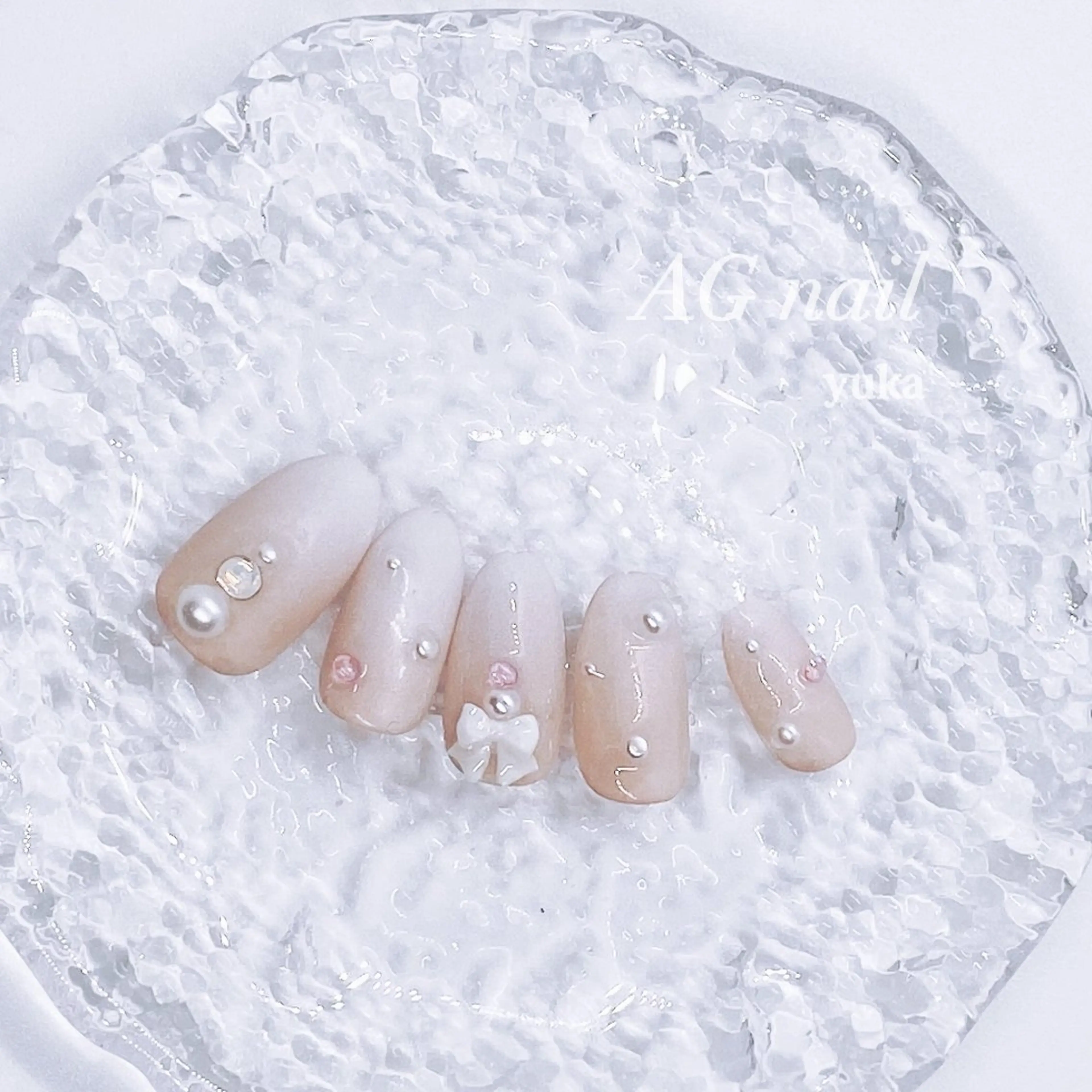 ネイル ハンドネイル ハンドケア AG nail 〚　yuka　〛のネイルデザイン