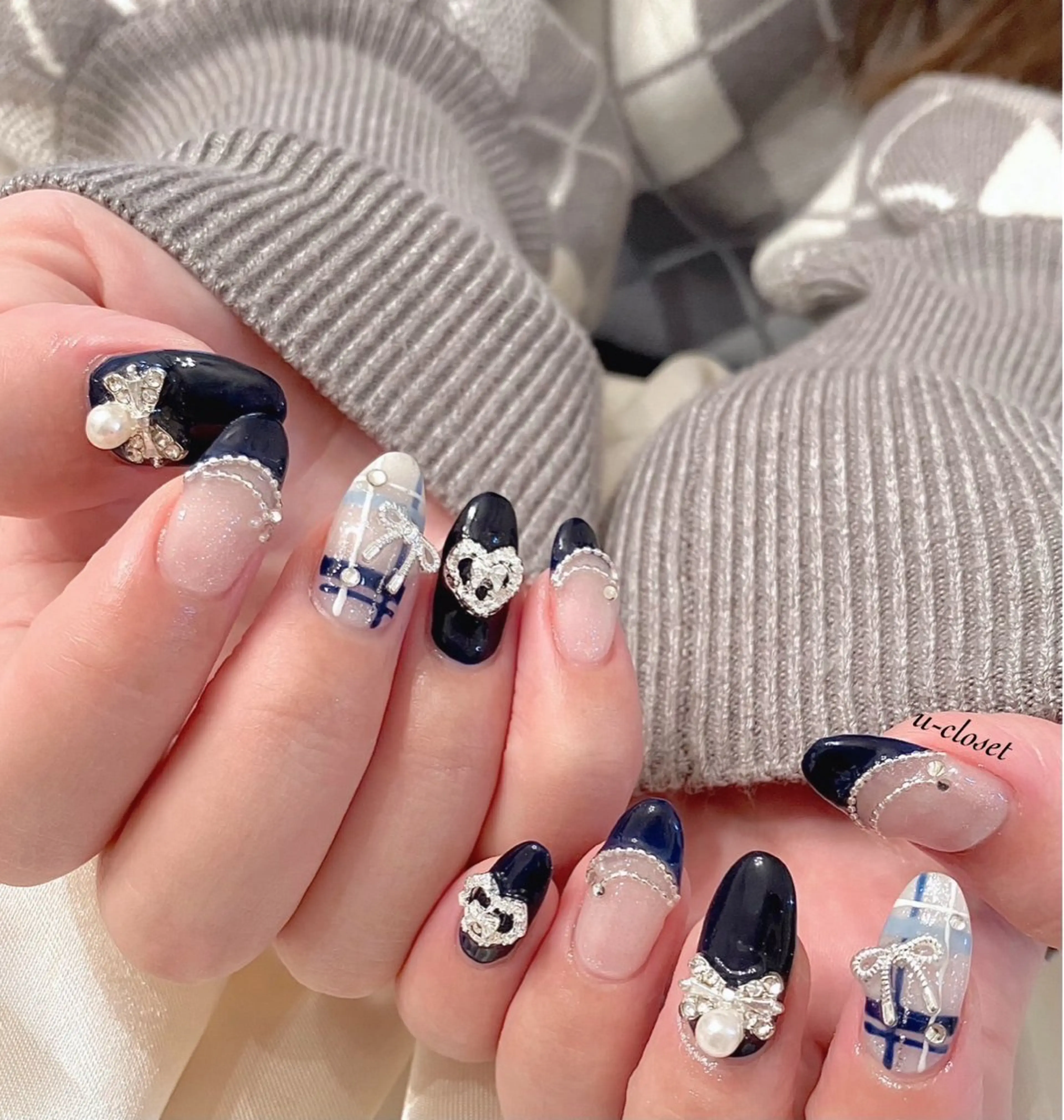 ネイル ハンドネイル u closetのネイルデザイン