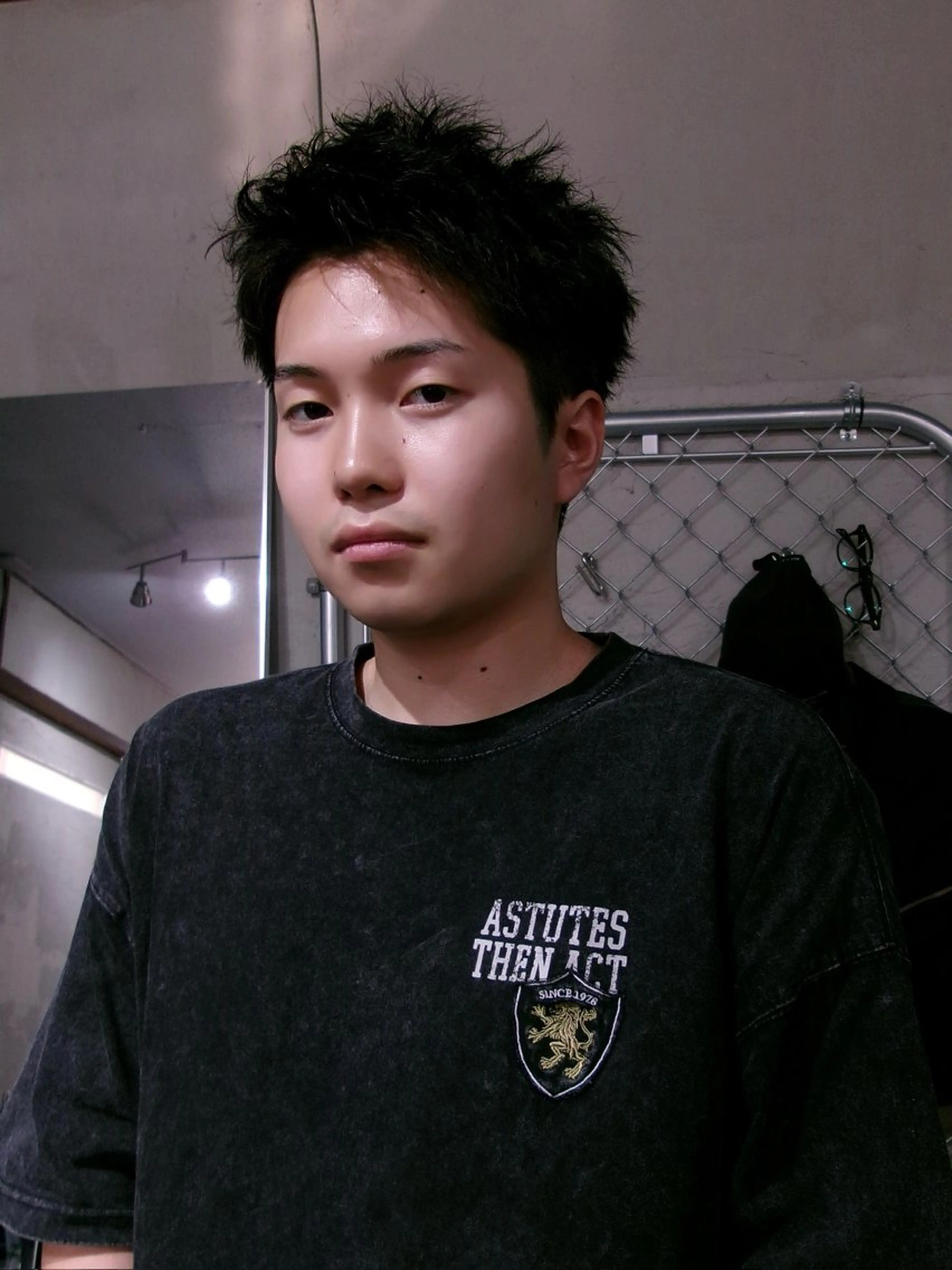 ショート garage.所属・吉田 慎冴/メンズパーマのヘアスタイル