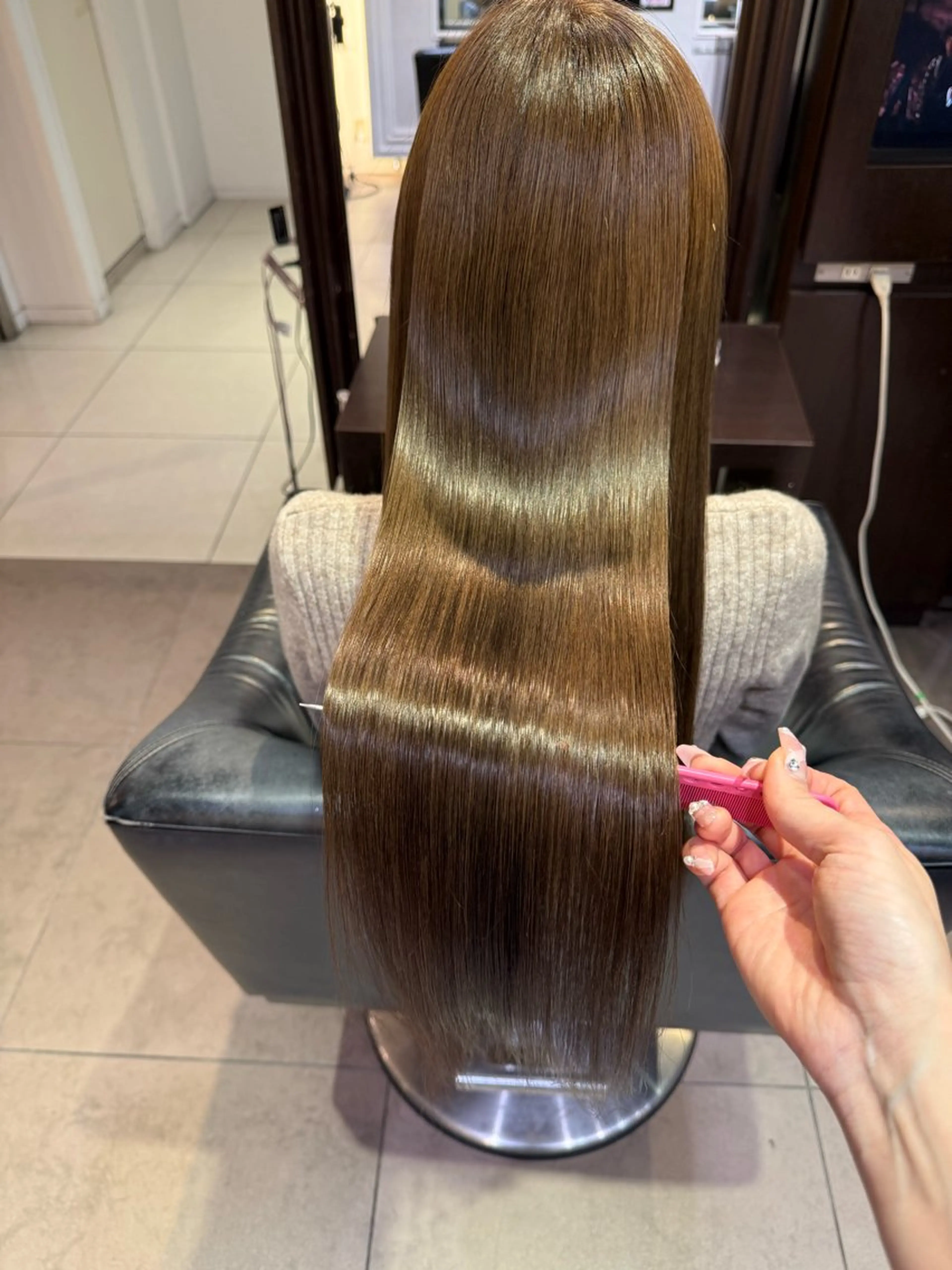 ロング トリートメント 【髪質改善💎韓国風 レイヤー🌷】山川のヘアスタイル