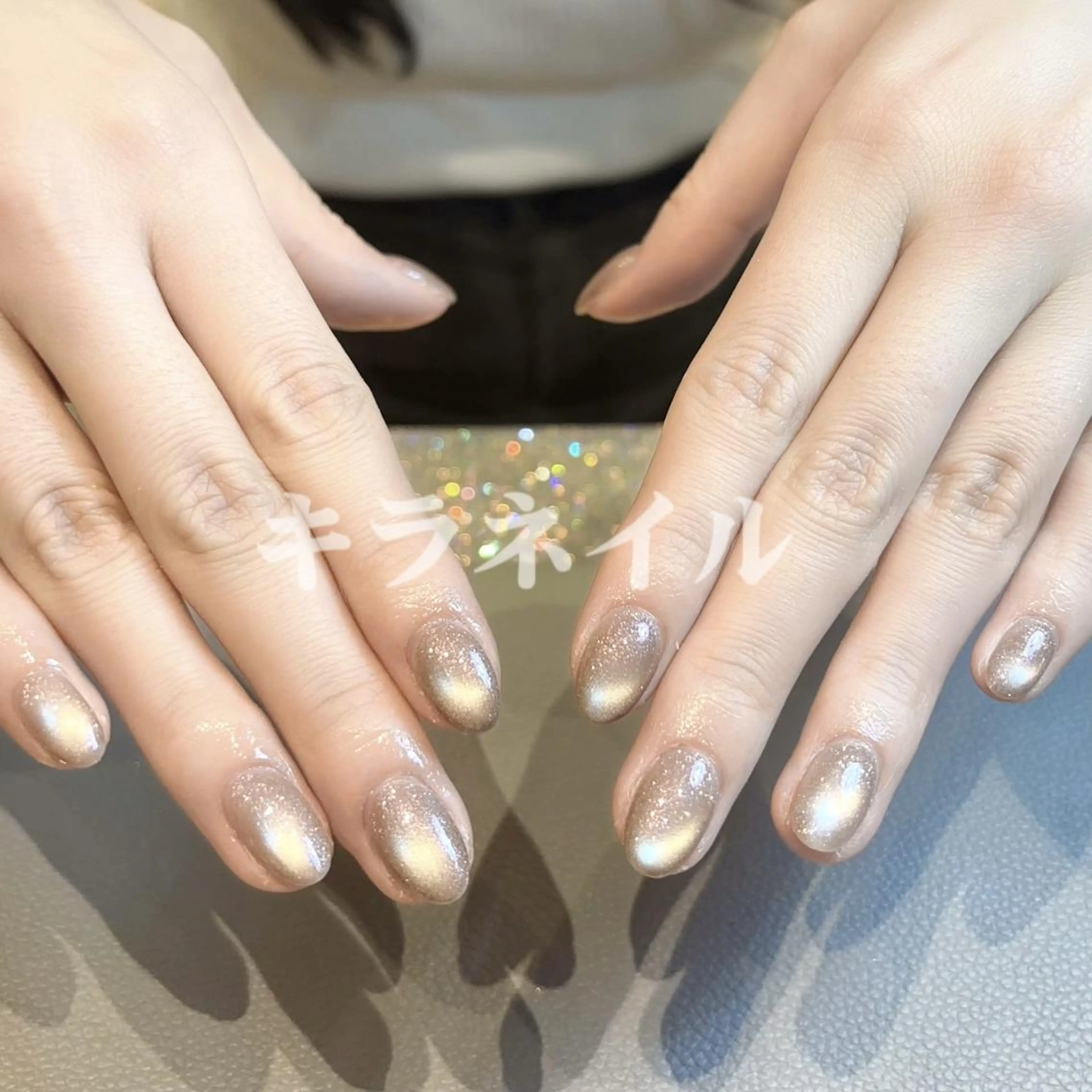 ネイル 🎀KIRA ワンホンネイル✨のネイルデザイン