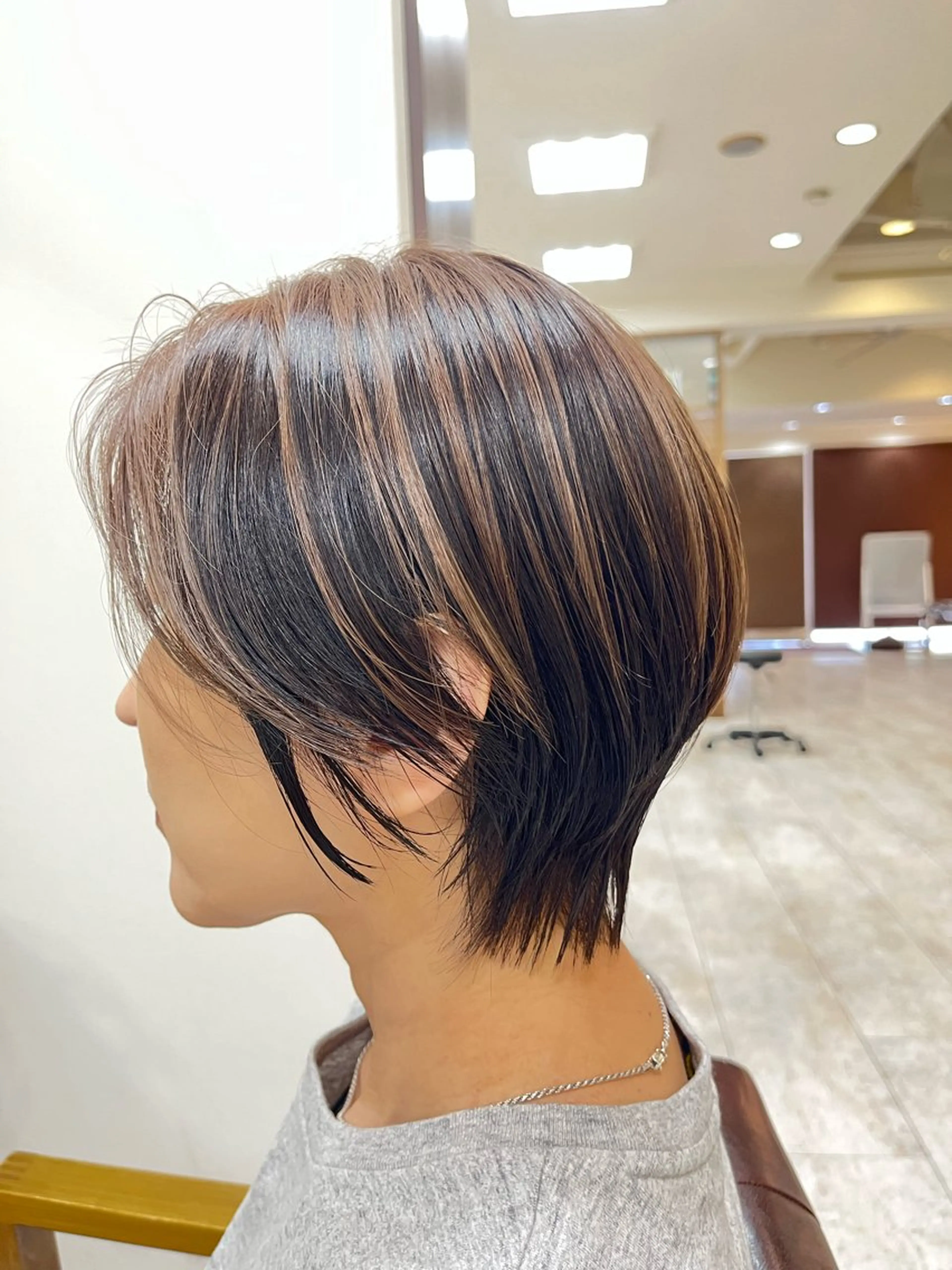 ショート カラー くびれヘア ショートヘア ✂️✨ciel モデル募集✨✂️のヘアスタイル