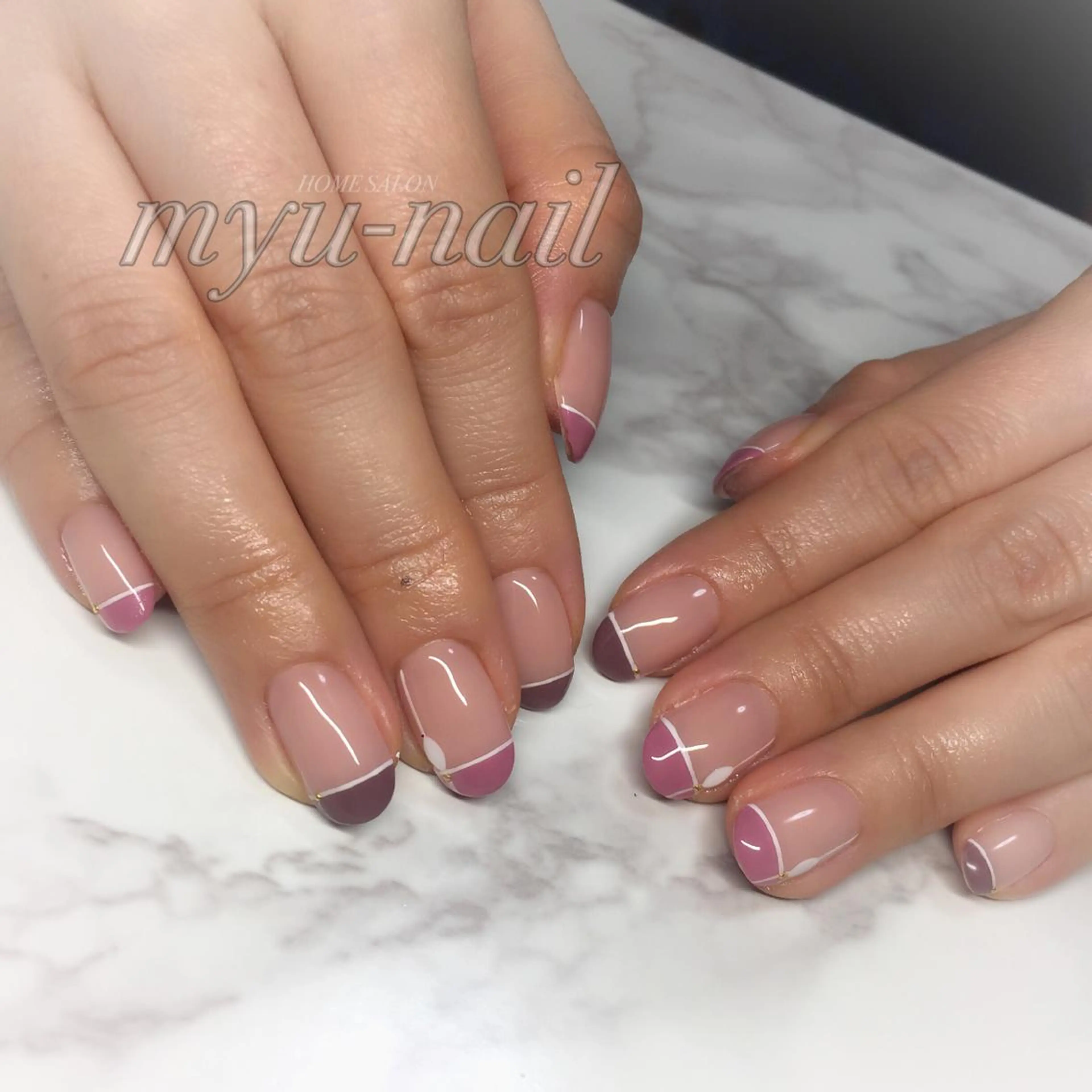 ネイル ホームサロン myu-nailのネイルデザイン