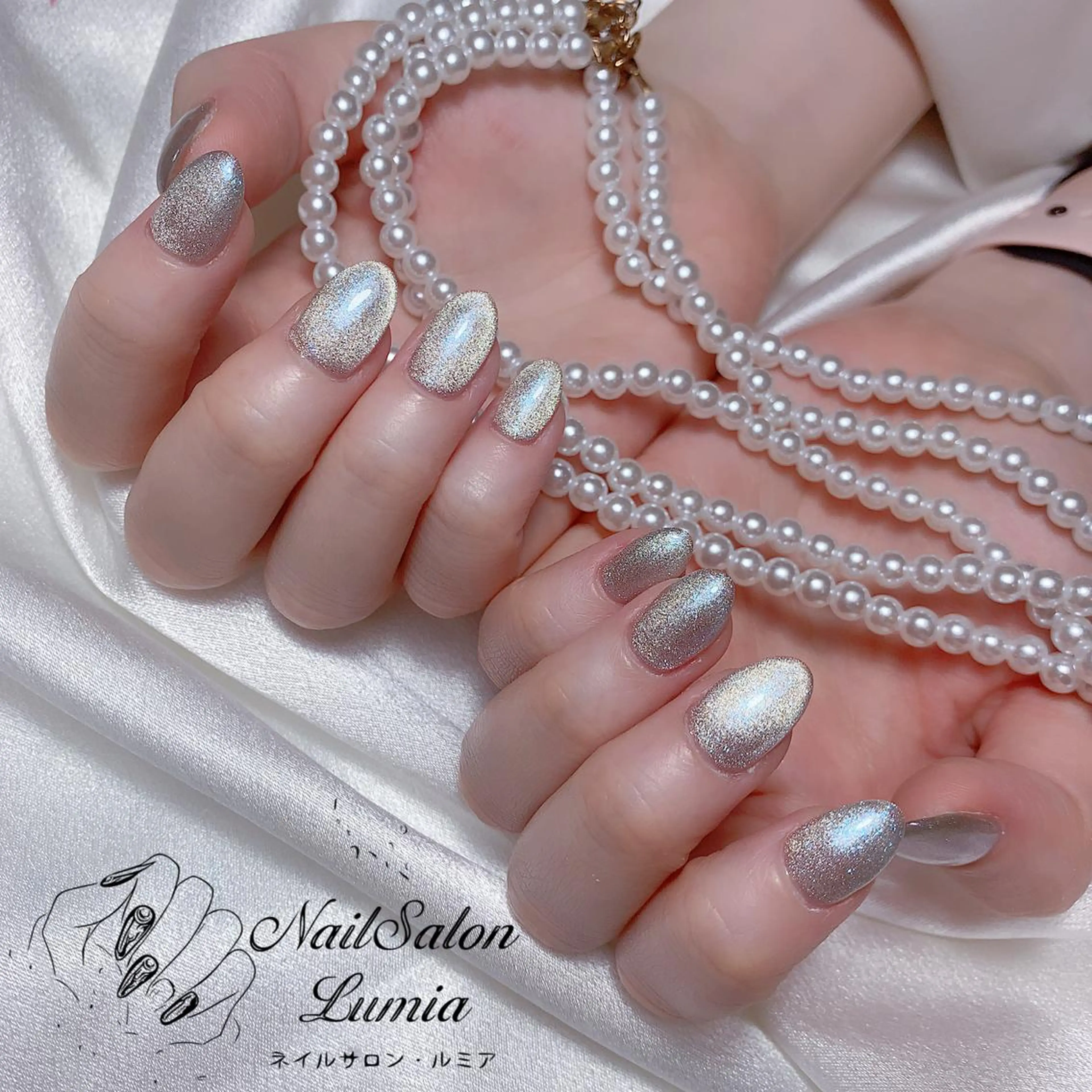 ネイル ハンドネイル ネイルサロン ルミア Lumia 店長のネイルデザイン