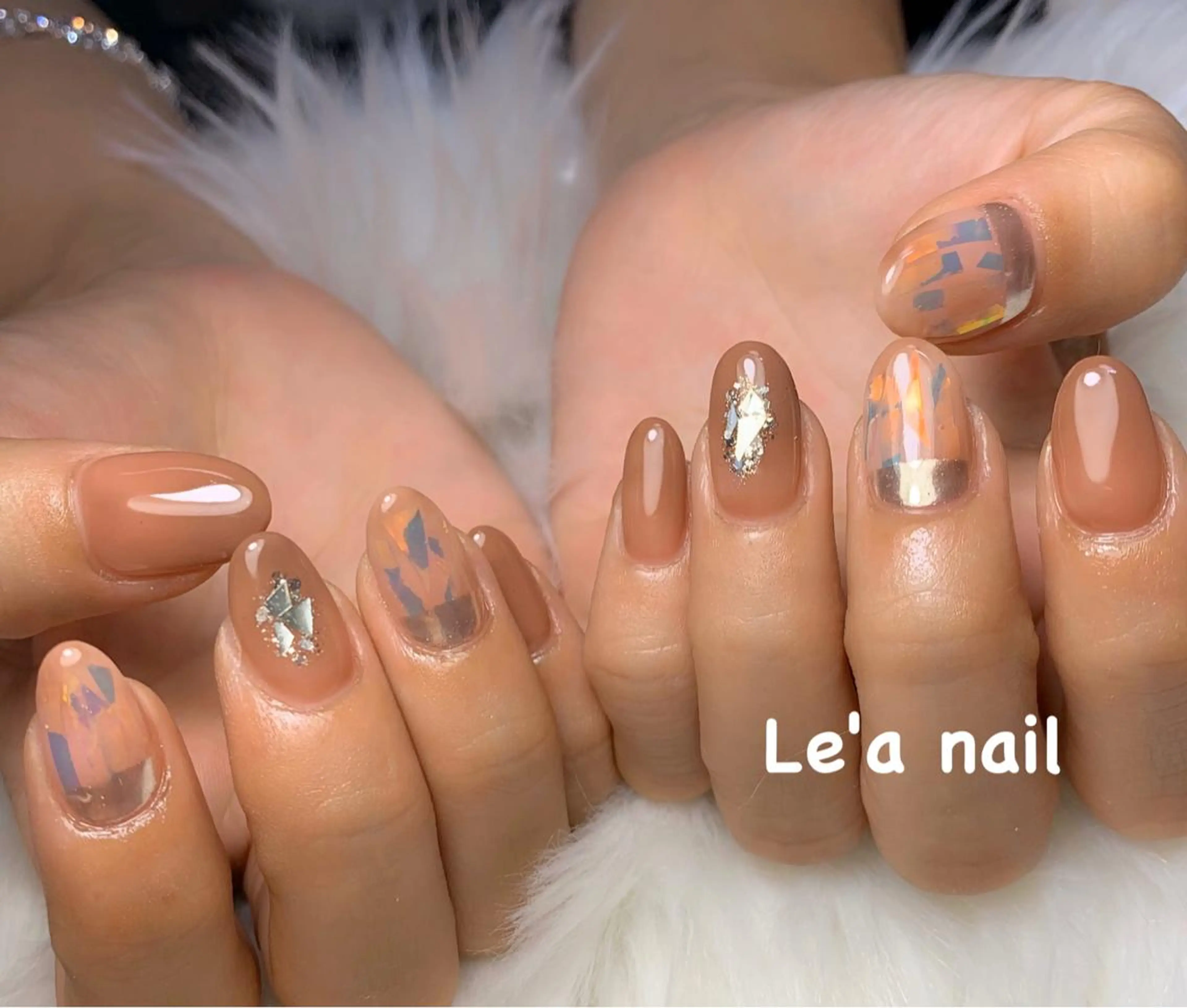 ネイル キラキラネイル 'mm所属・'mm  (ミリ) ＭＡＮＡＭＩのネイルデザイン