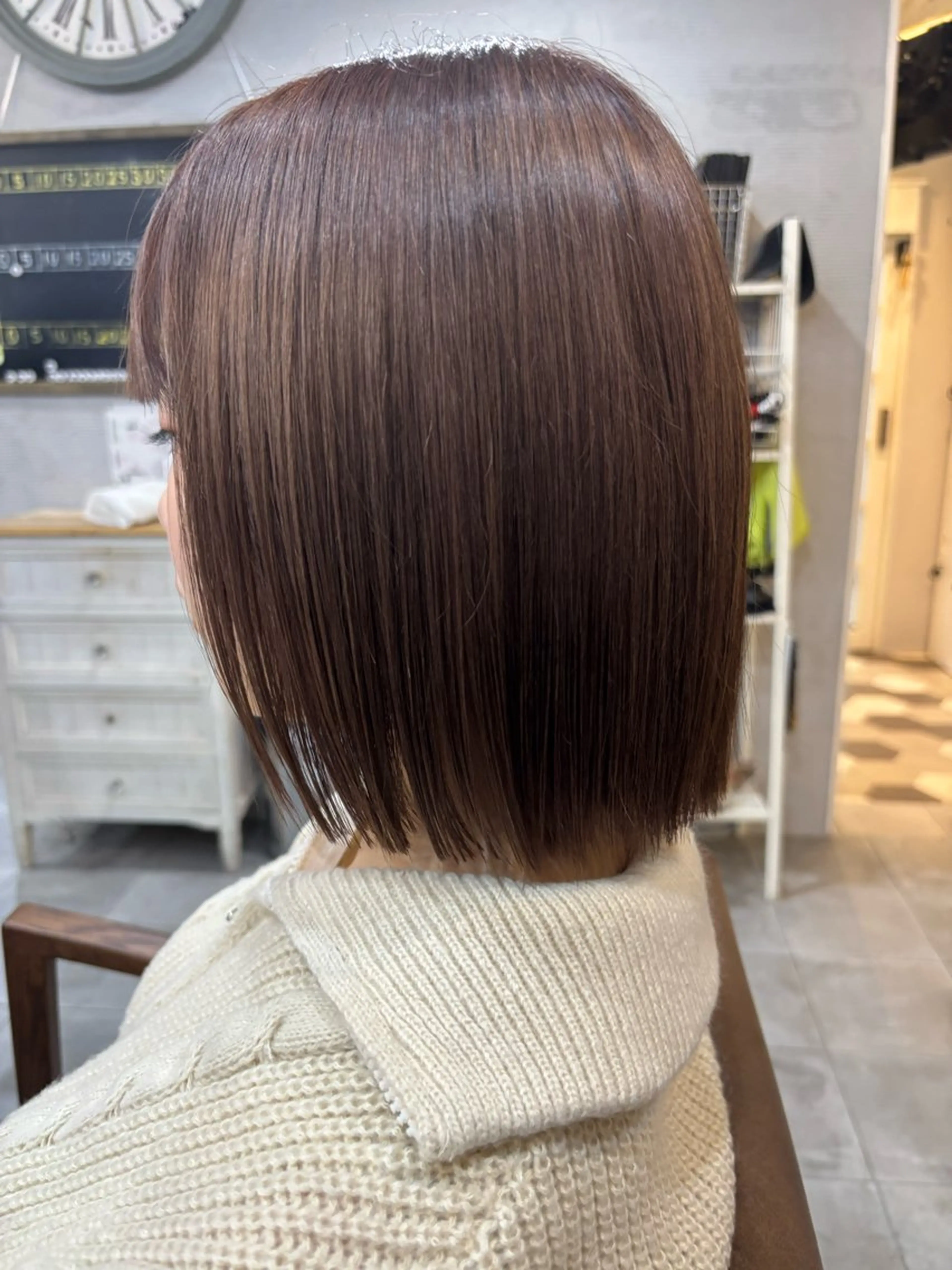 ミディアム カラー カット ヘアカラー ❄️中野侑香❄️ ハイライト/ブリーチのヘアスタイル