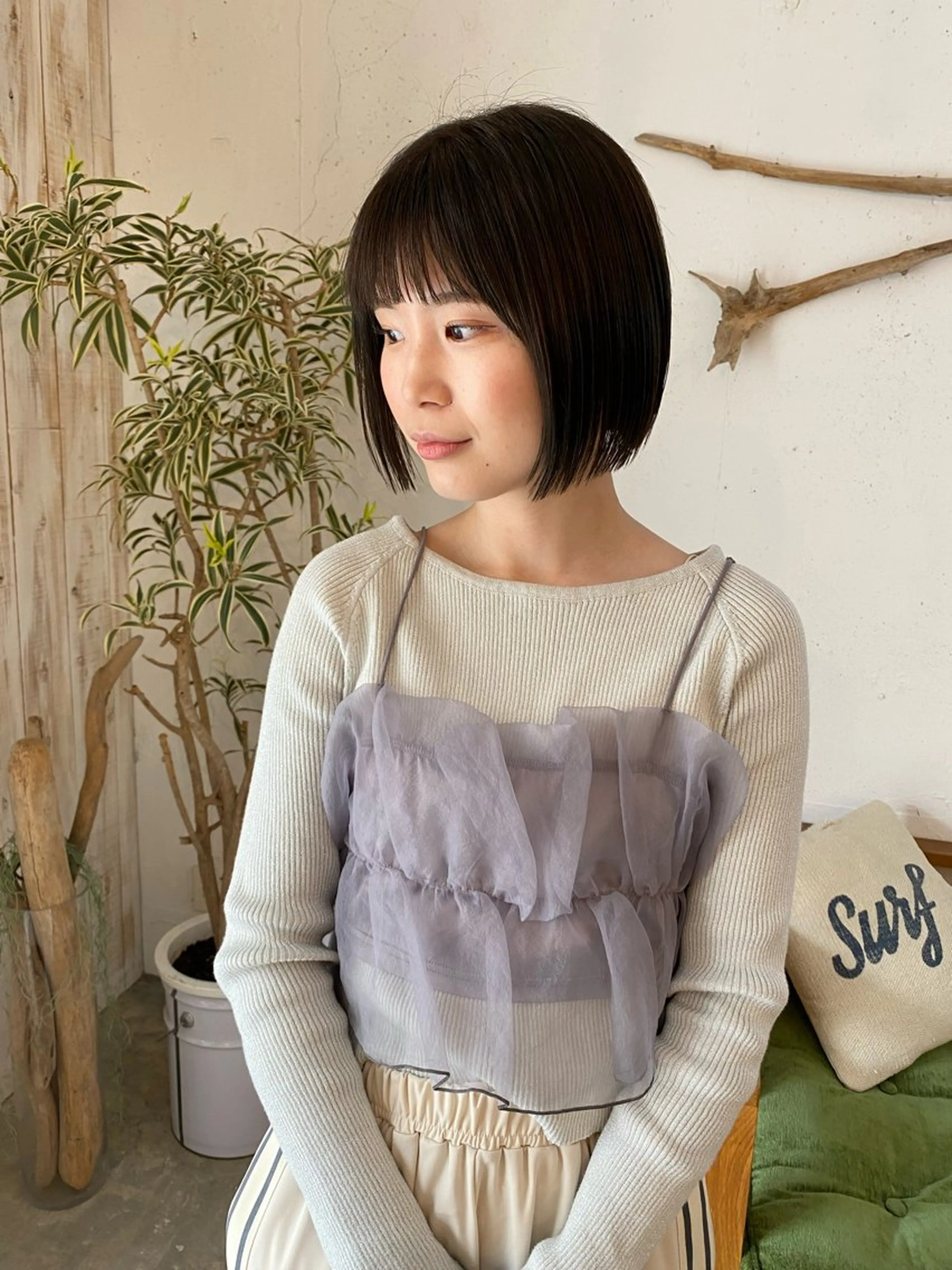 ショート Seaby / 木上 綾菜のヘアスタイル