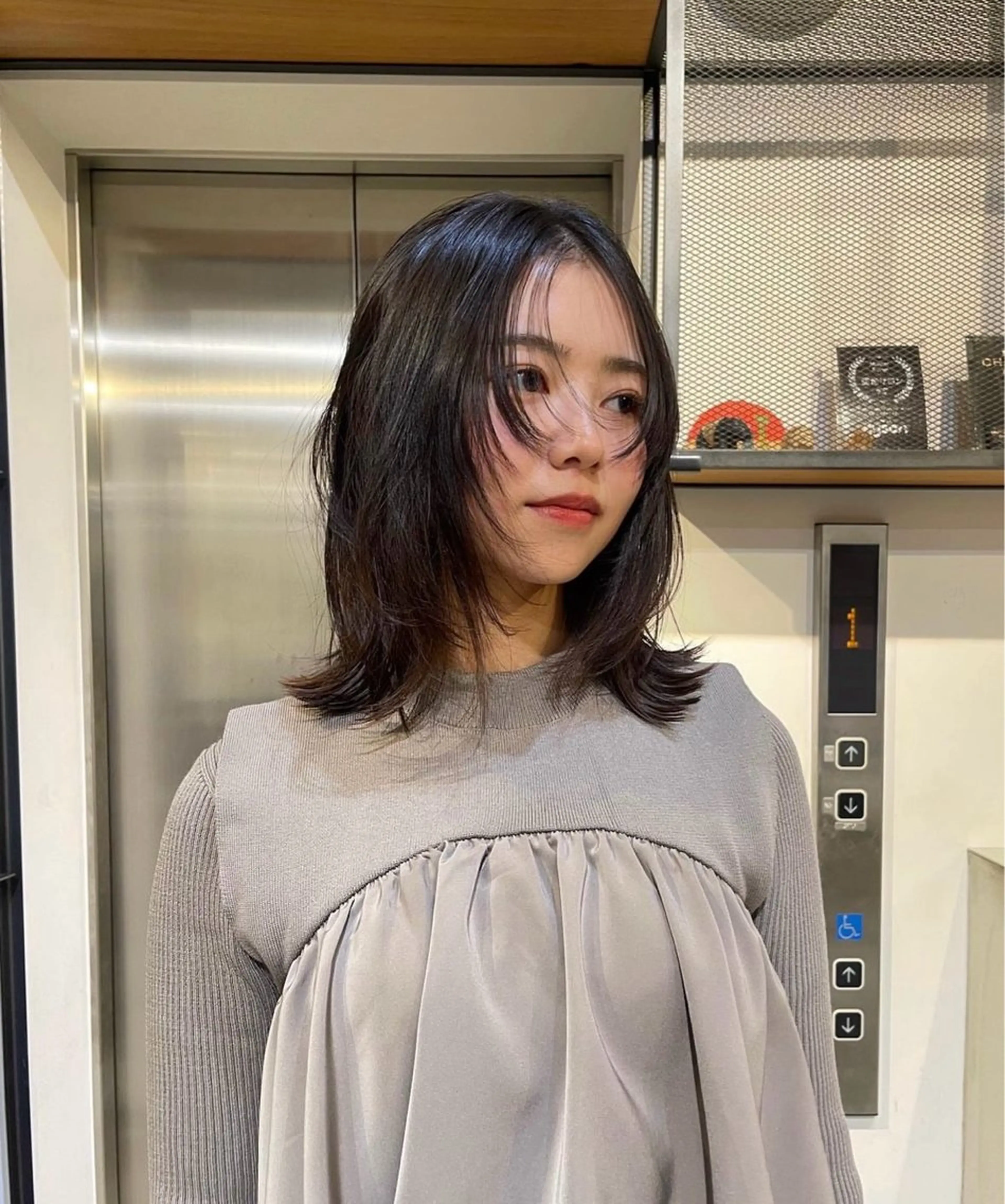 ミディアム risa 。のヘアスタイル