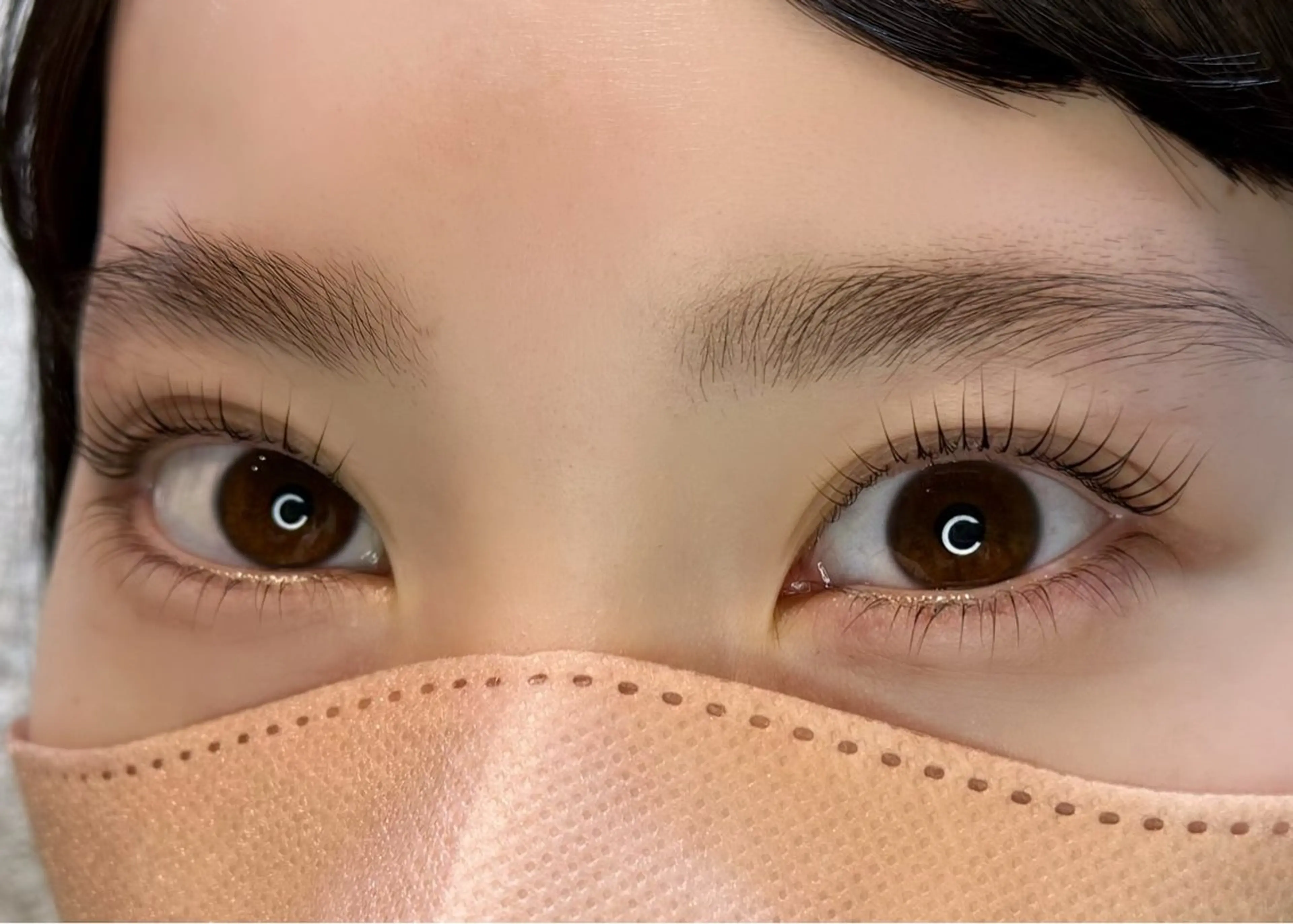 マツエク・マツパ 下まつげエクステ 一重×まつ毛パーマ マツパ Lafu / Mayuのマツエク・マツパデザイン