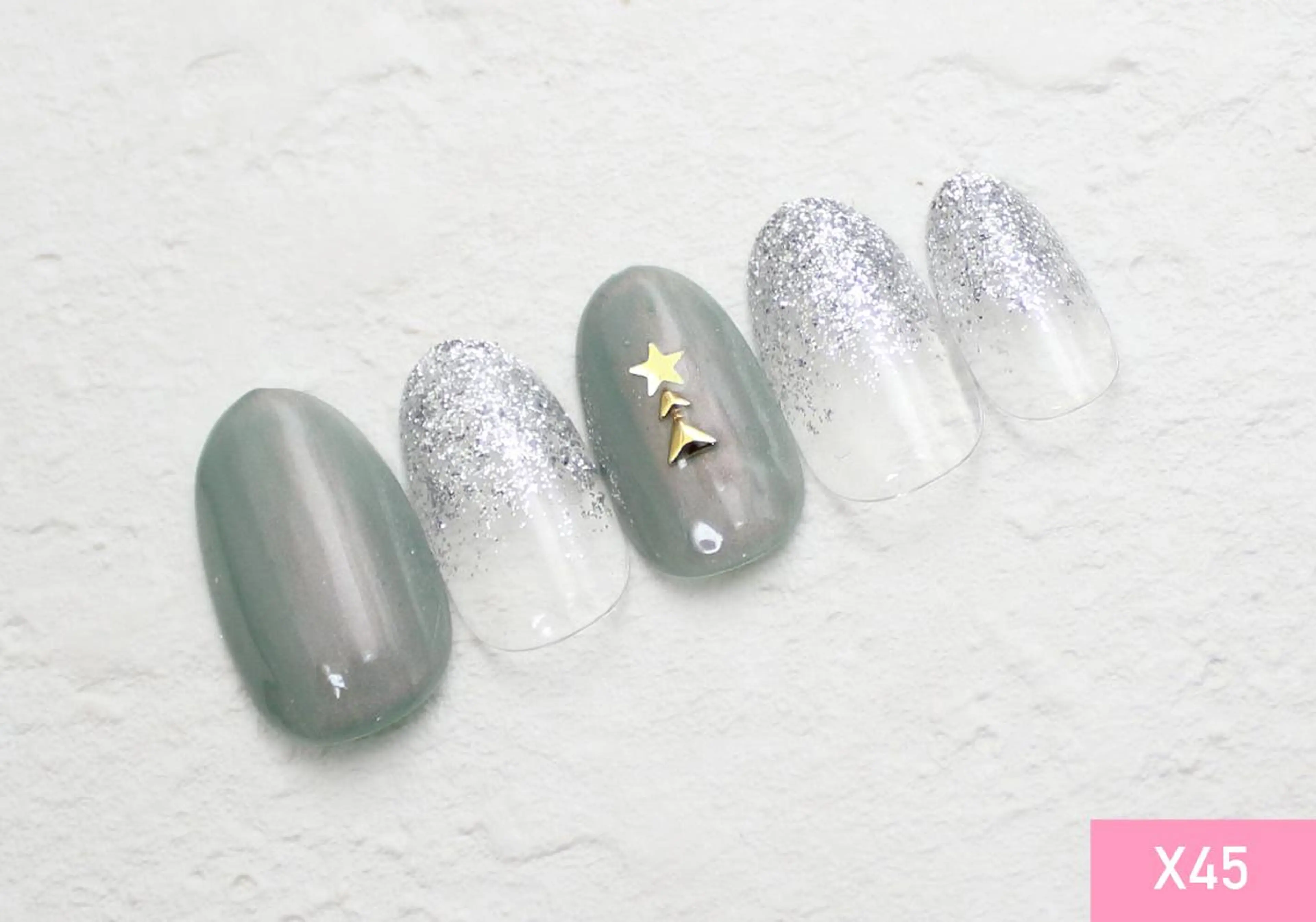 ネイル アートネイル ジェルネイル マグネットネイル ネイル nanのネイルデザイン