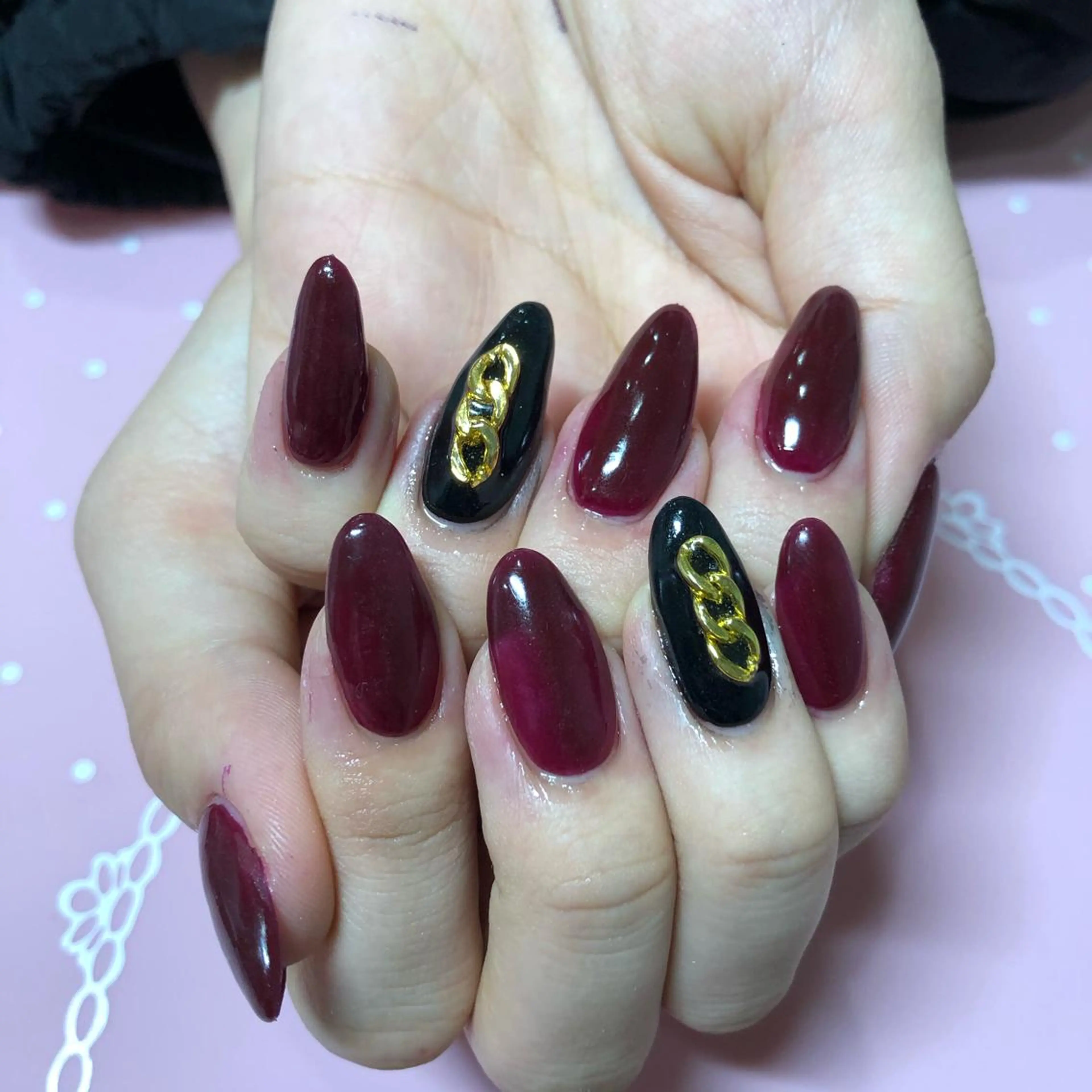 ショート ネイル ハンドネイル 《LB》ラブリエ Nail&eyeのマツエク・マツパデザイン