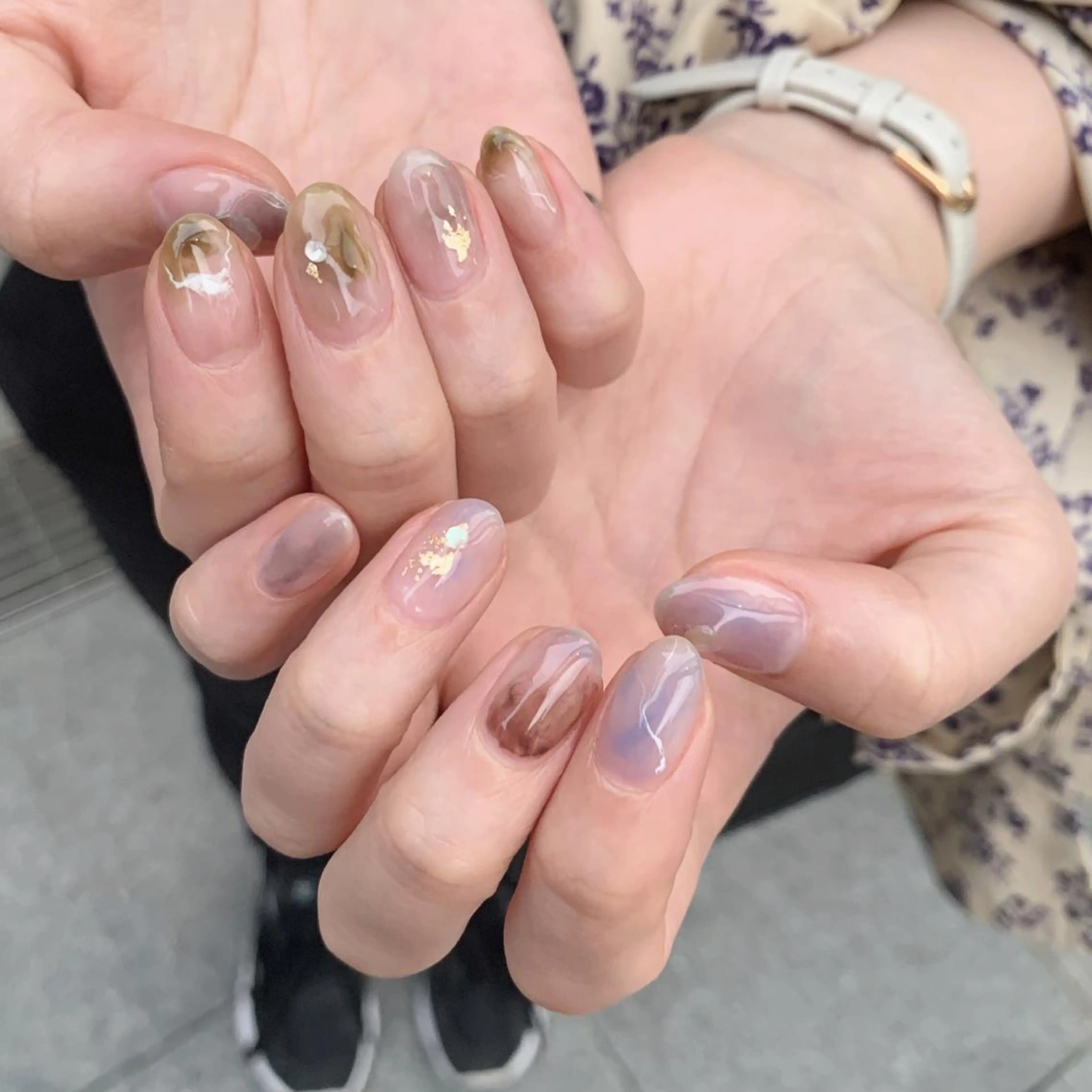 ネイル 山藤 萌永のネイルデザイン