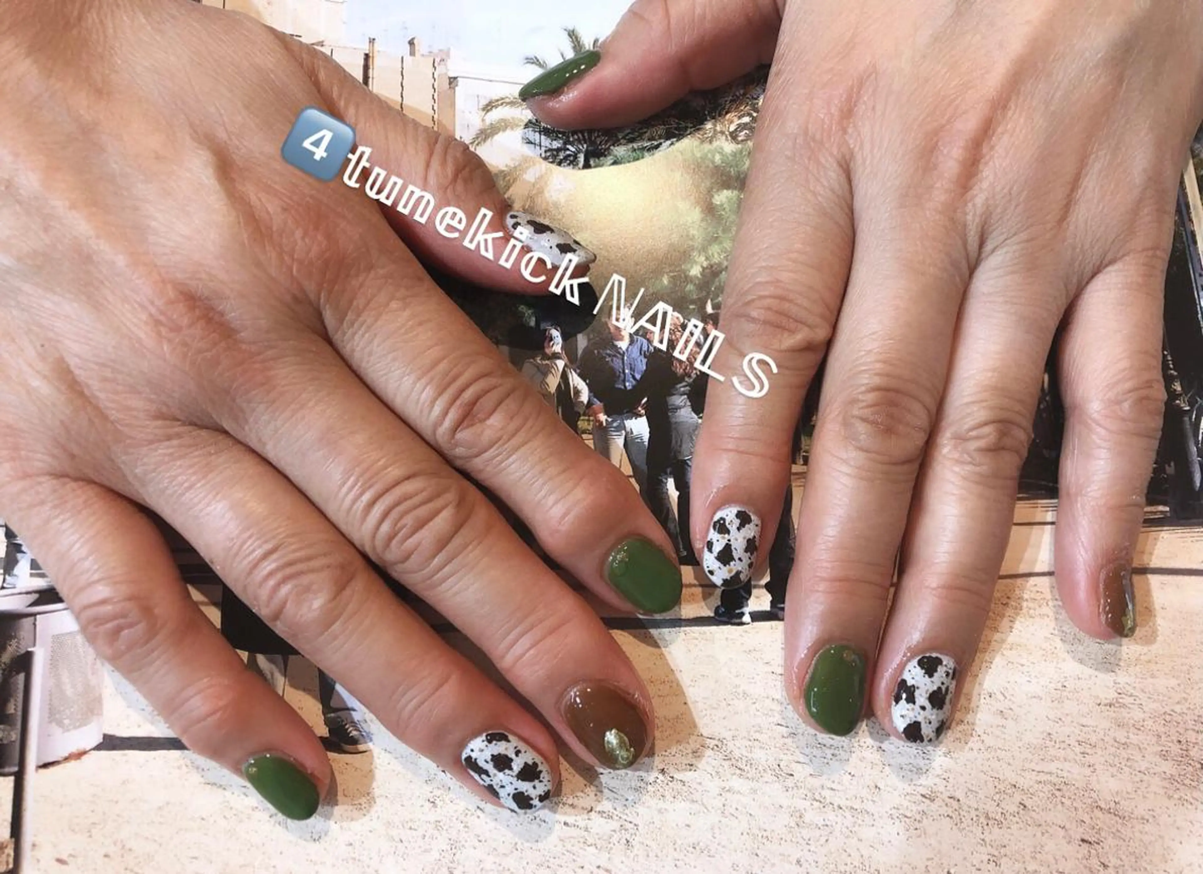 ネイル 4tunekick NAILS(フォーチュンキックネイルズ)所属・光森 淳子のネイルデザイン