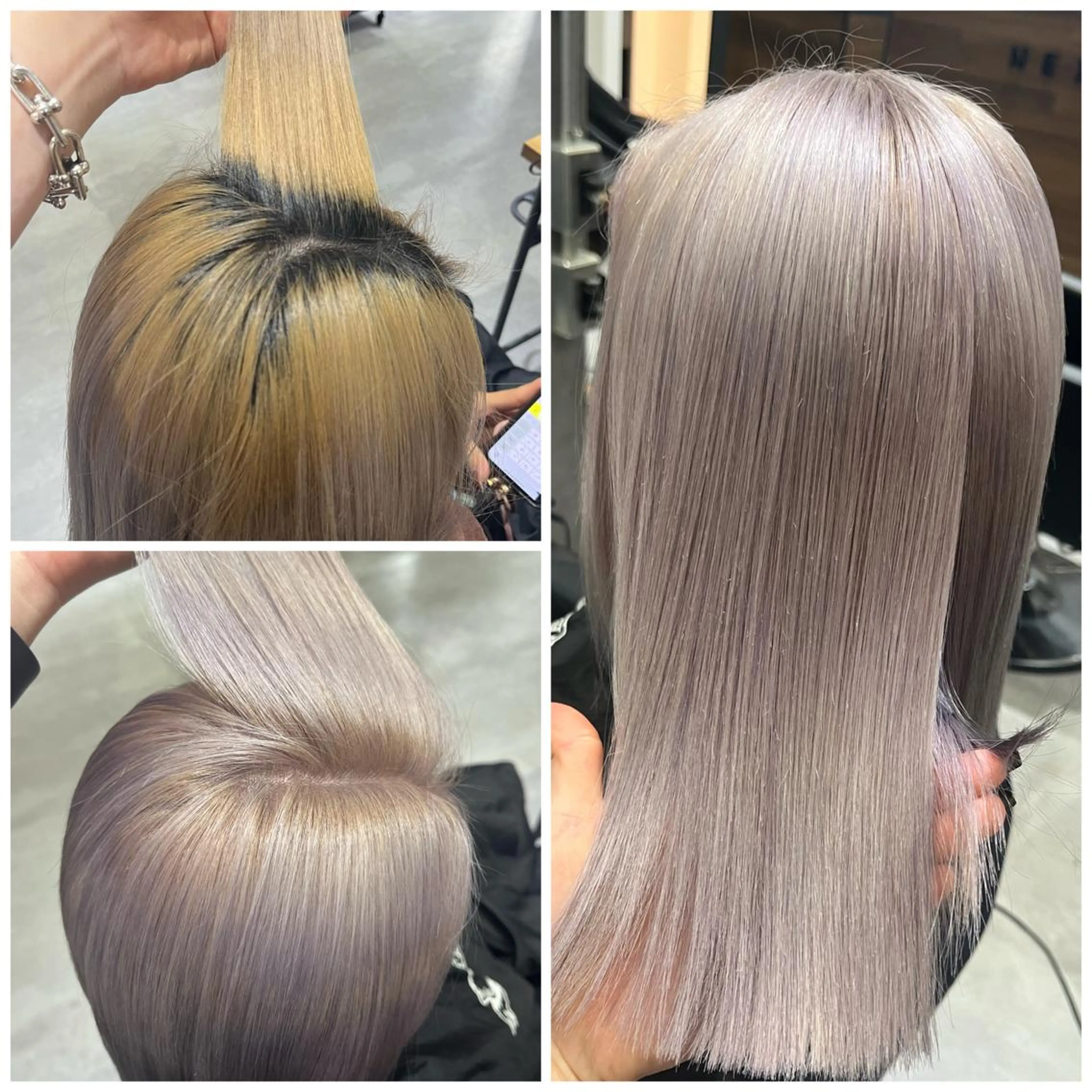 ミディアム カラー ヘアカラー トリートメント MAKO ❤️‍🔥NEXTのヘアスタイル