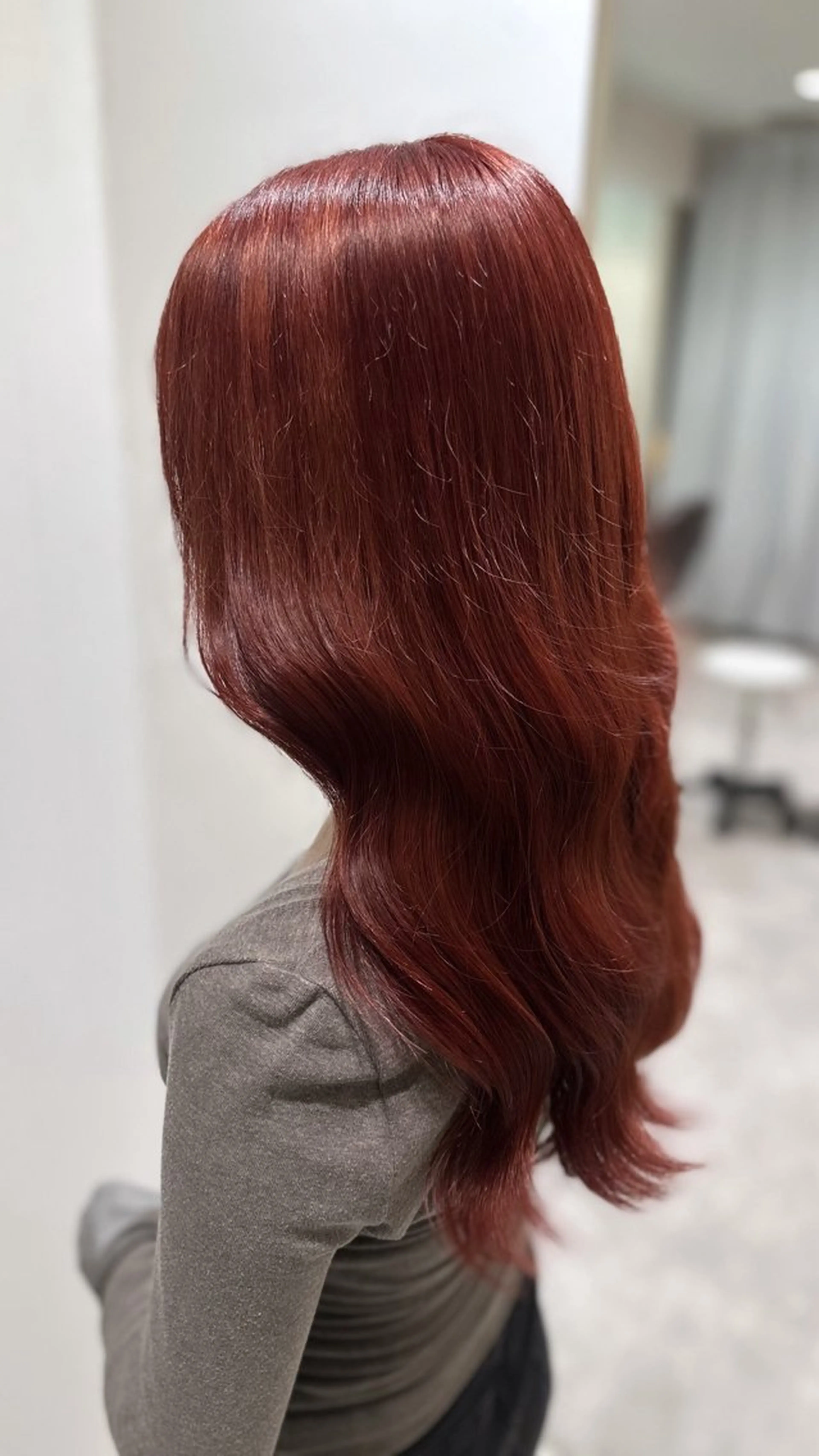 🎀期間限定🎀🇰🇷韓国アイドルのような暖色ダメージレスワンカラー🍒➕3stepトリートメントの写真