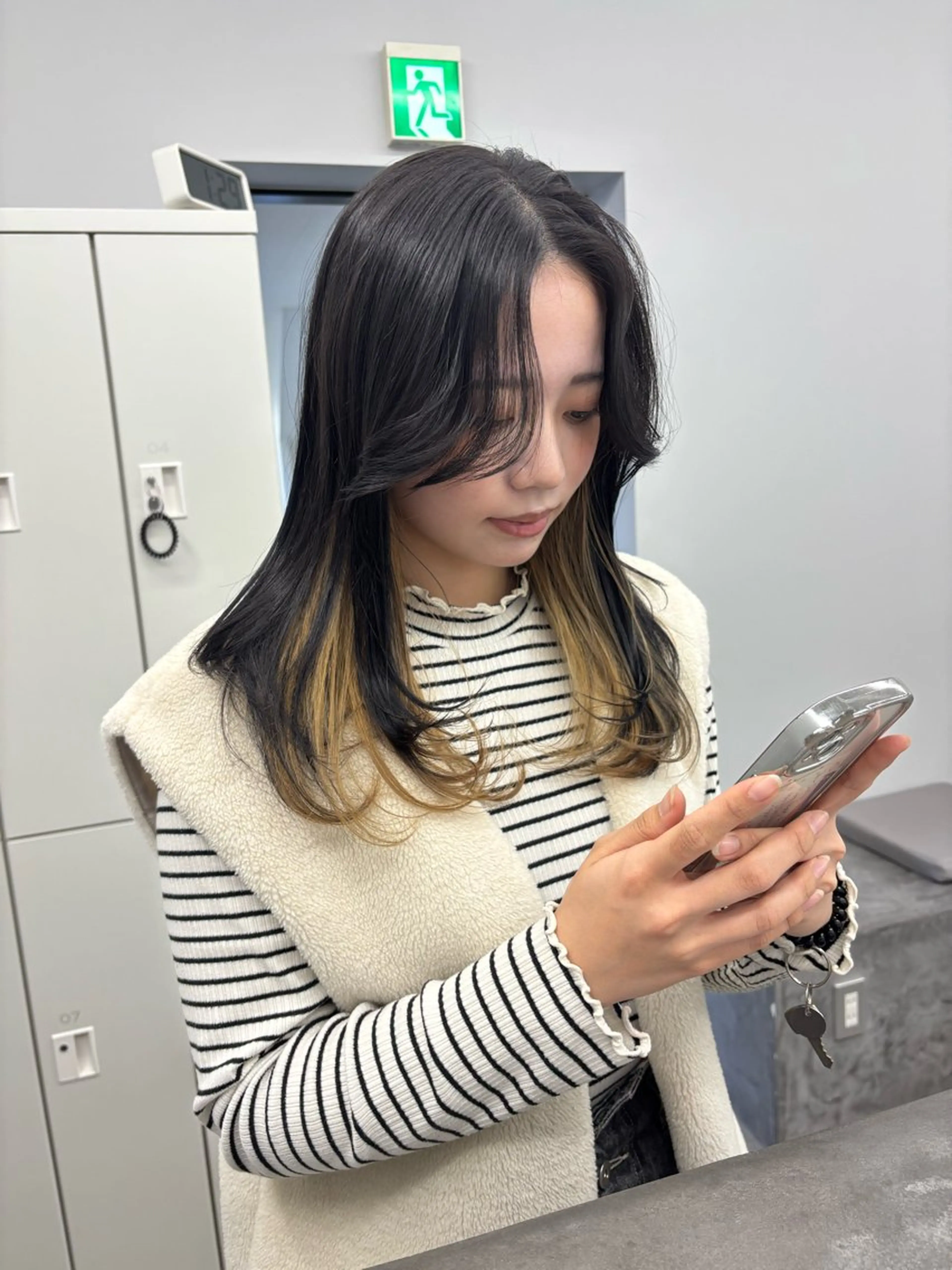 ロング ヘアカラー トリートメント ROCCO3rd / りんなのヘアスタイル