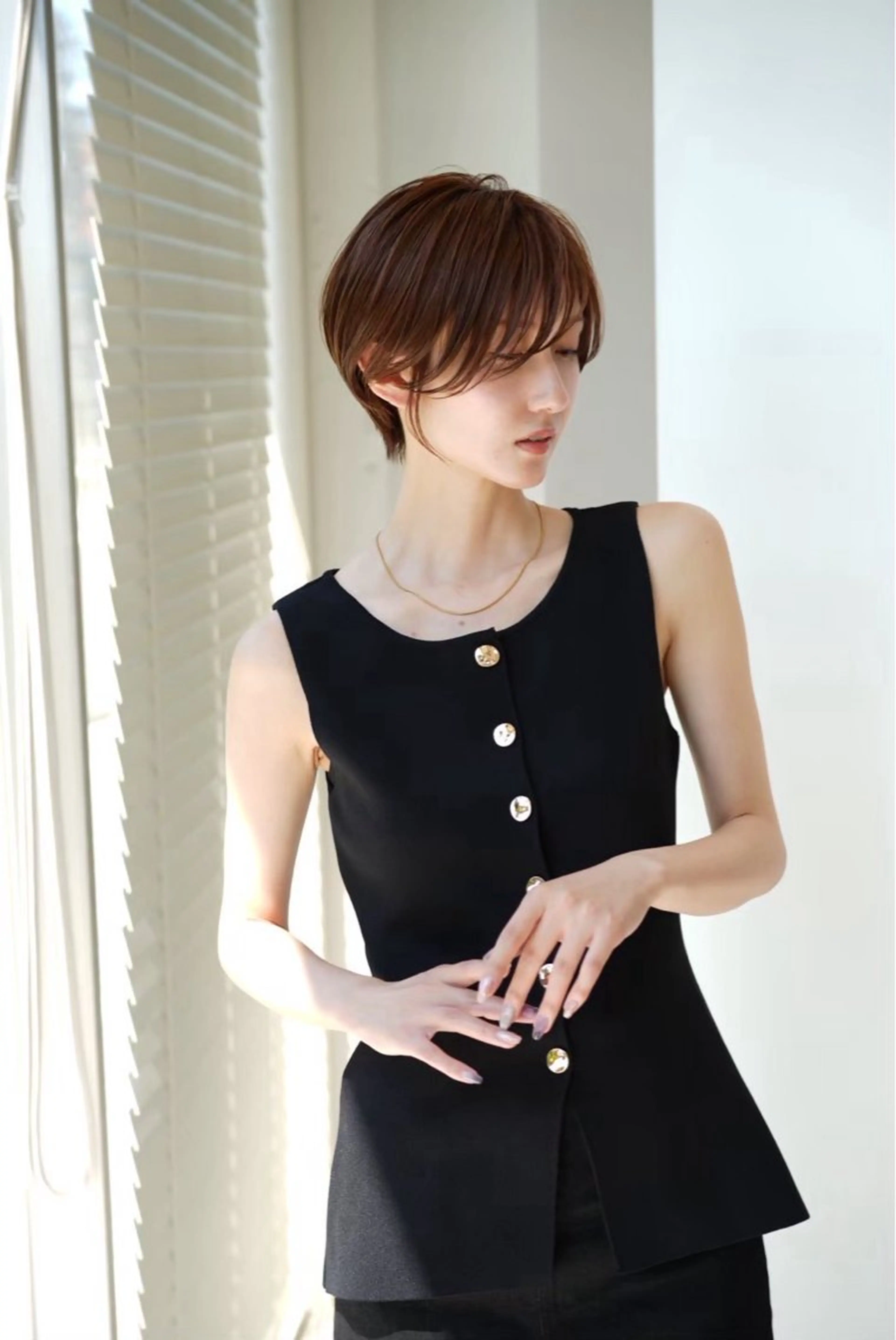 ショート カラー 加賀 千聖 /soigneのヘアスタイル