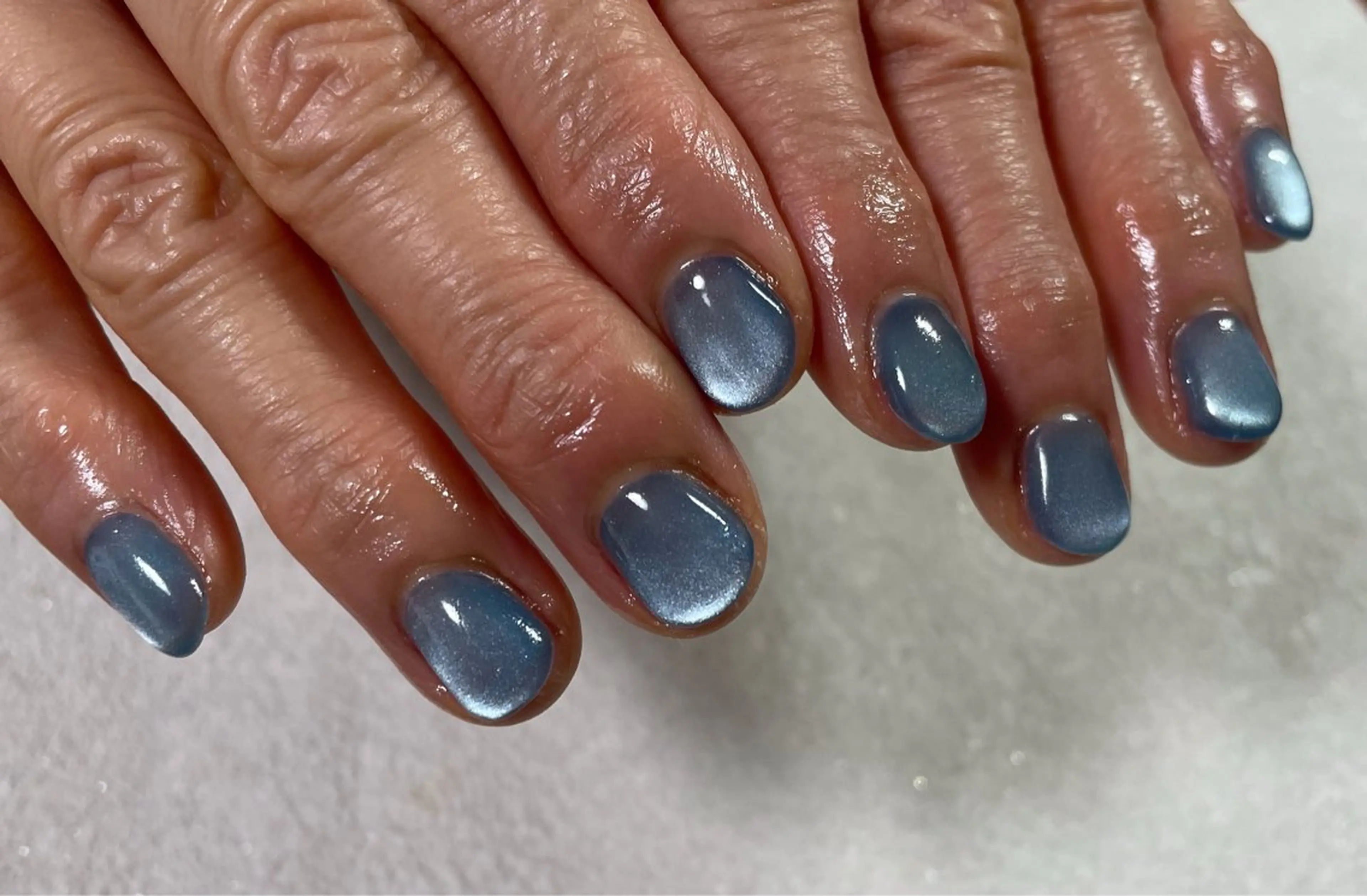 ネイル オーロラネイル フットネイル フレンチネイル ジェルネイル 韓国ネイル ハンドネイル kiki nail &brow二子玉川の眉毛・アイブロウイメージ