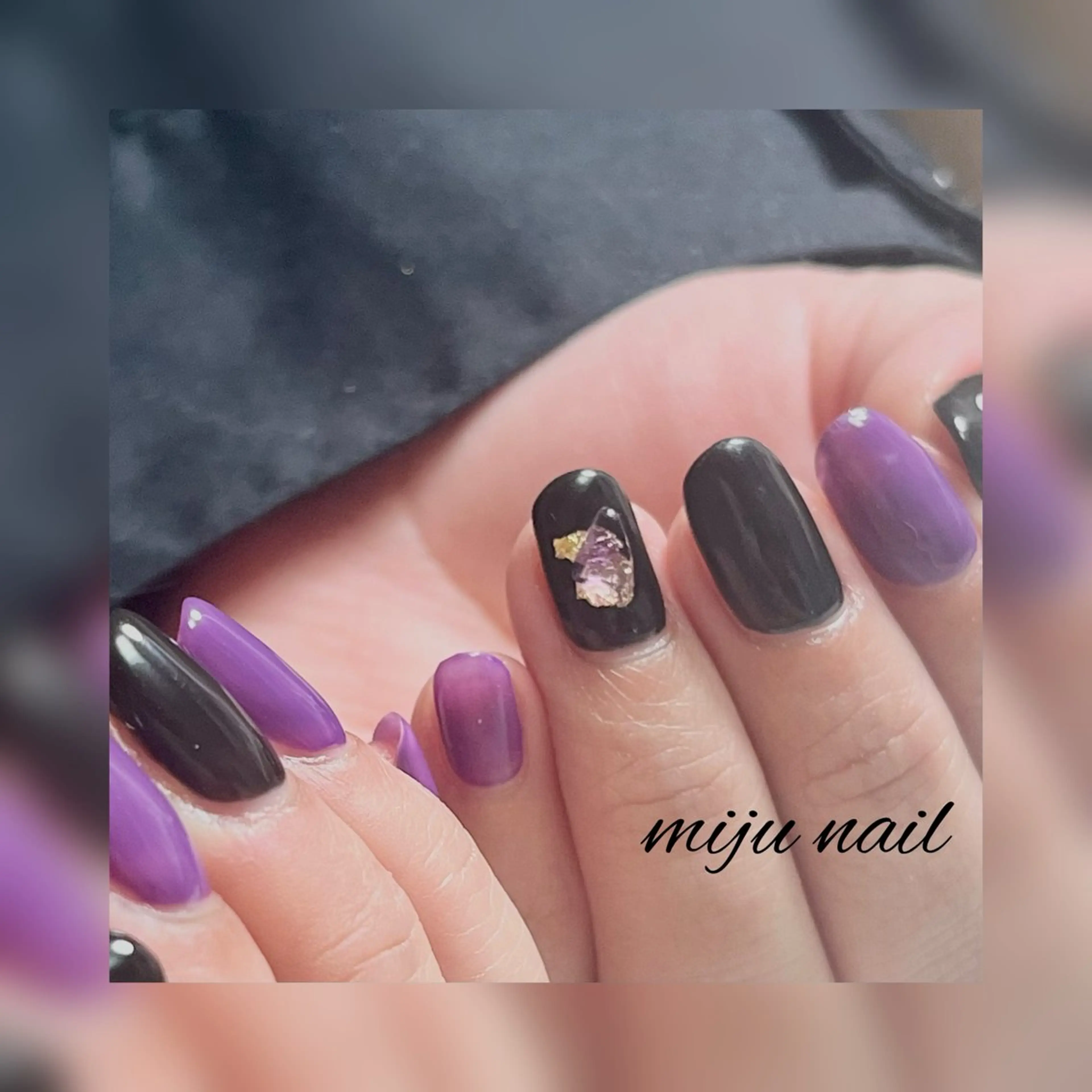 ネイル ❁miju nail 大人上品/自爪育成のネイルデザイン